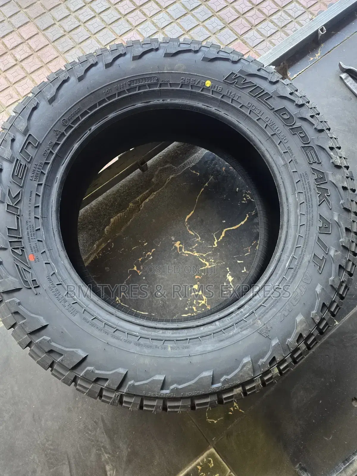 265 /60 R18 Falken Tyres (All Terrein)