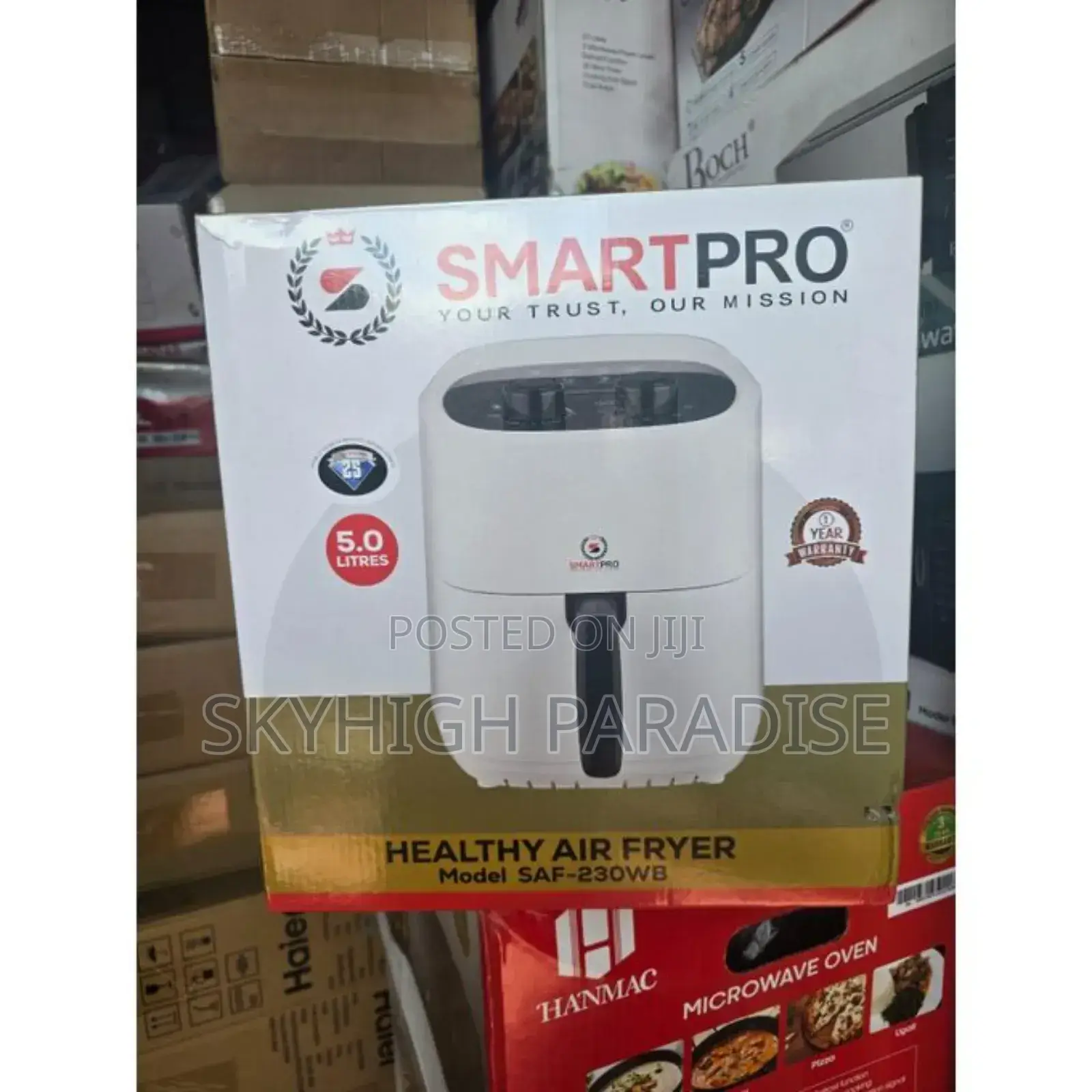 5 Litres Smart Pro Digital Air Fryer