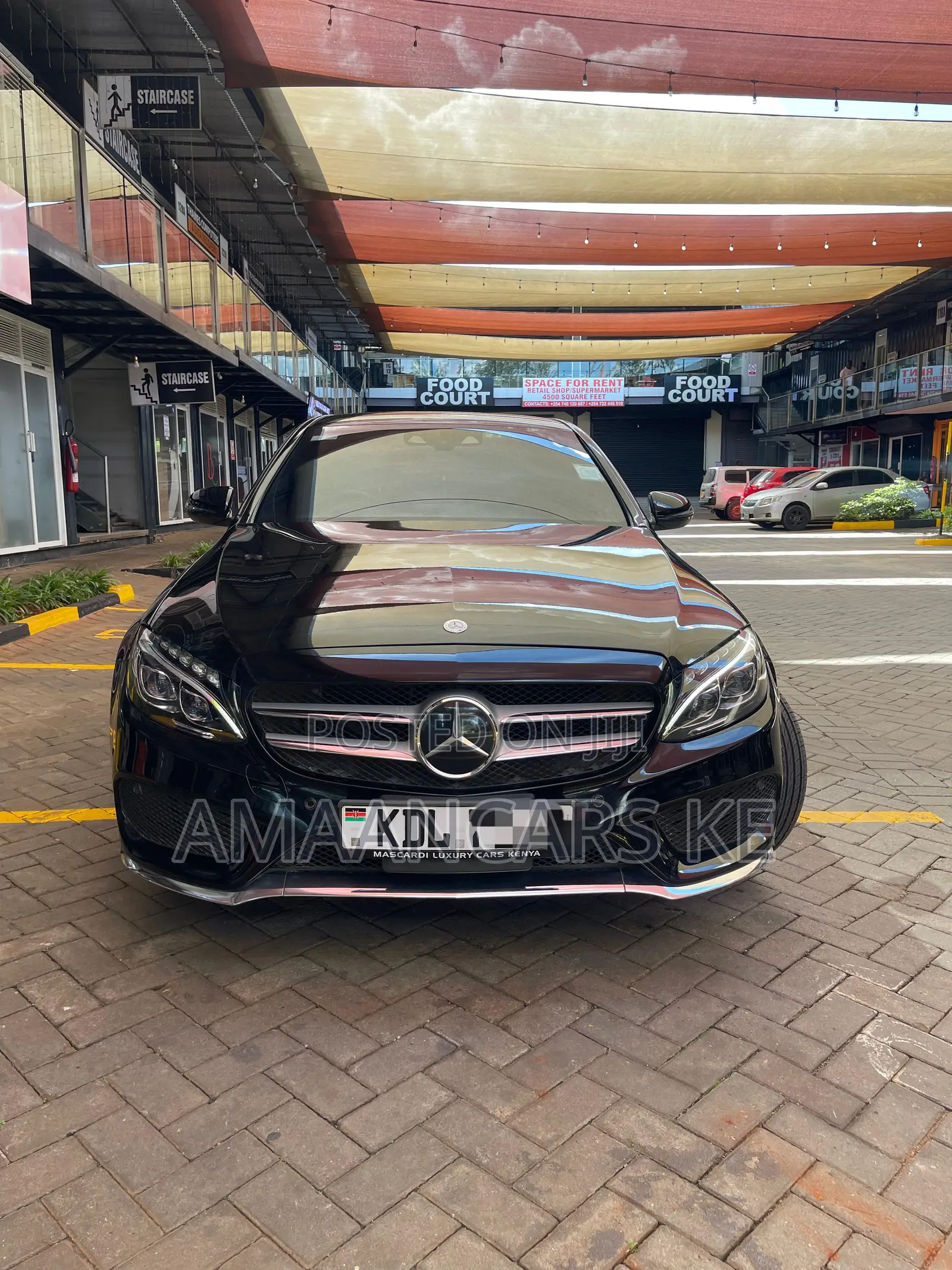 Mercedes-Benz C200 2016 Black