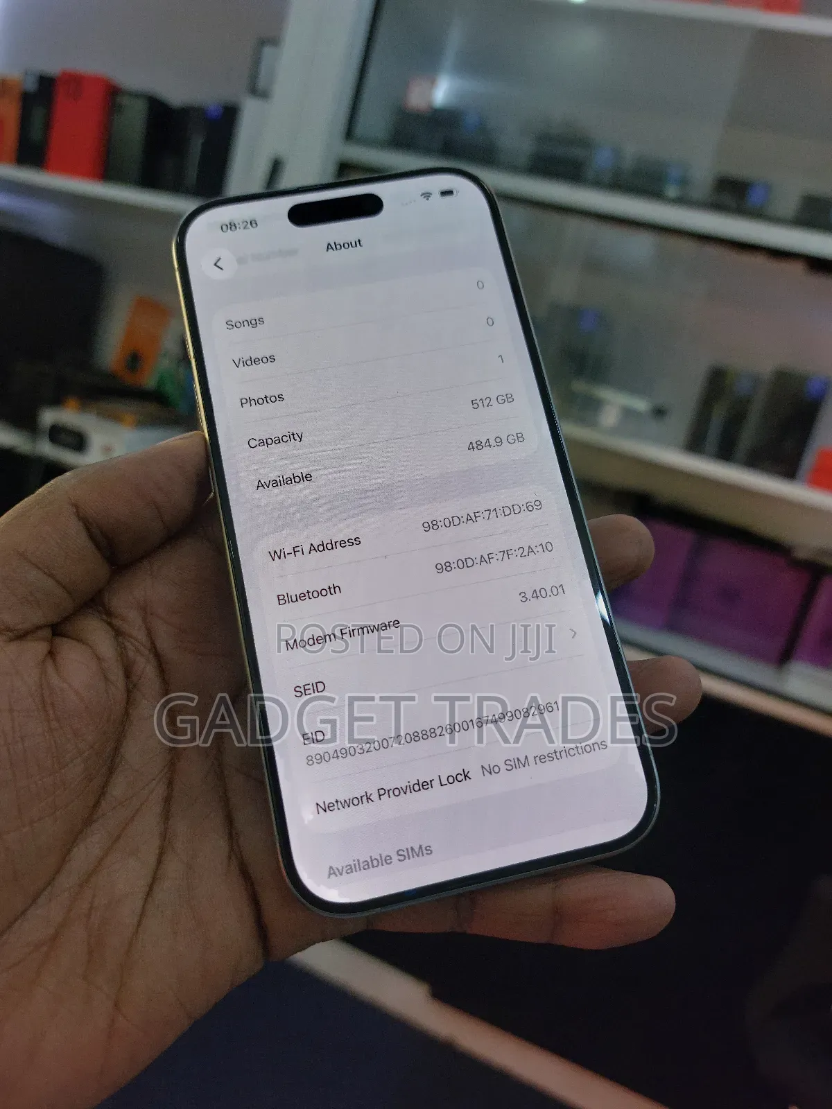 Apple iPhone 15 Pro 512 GB Gray