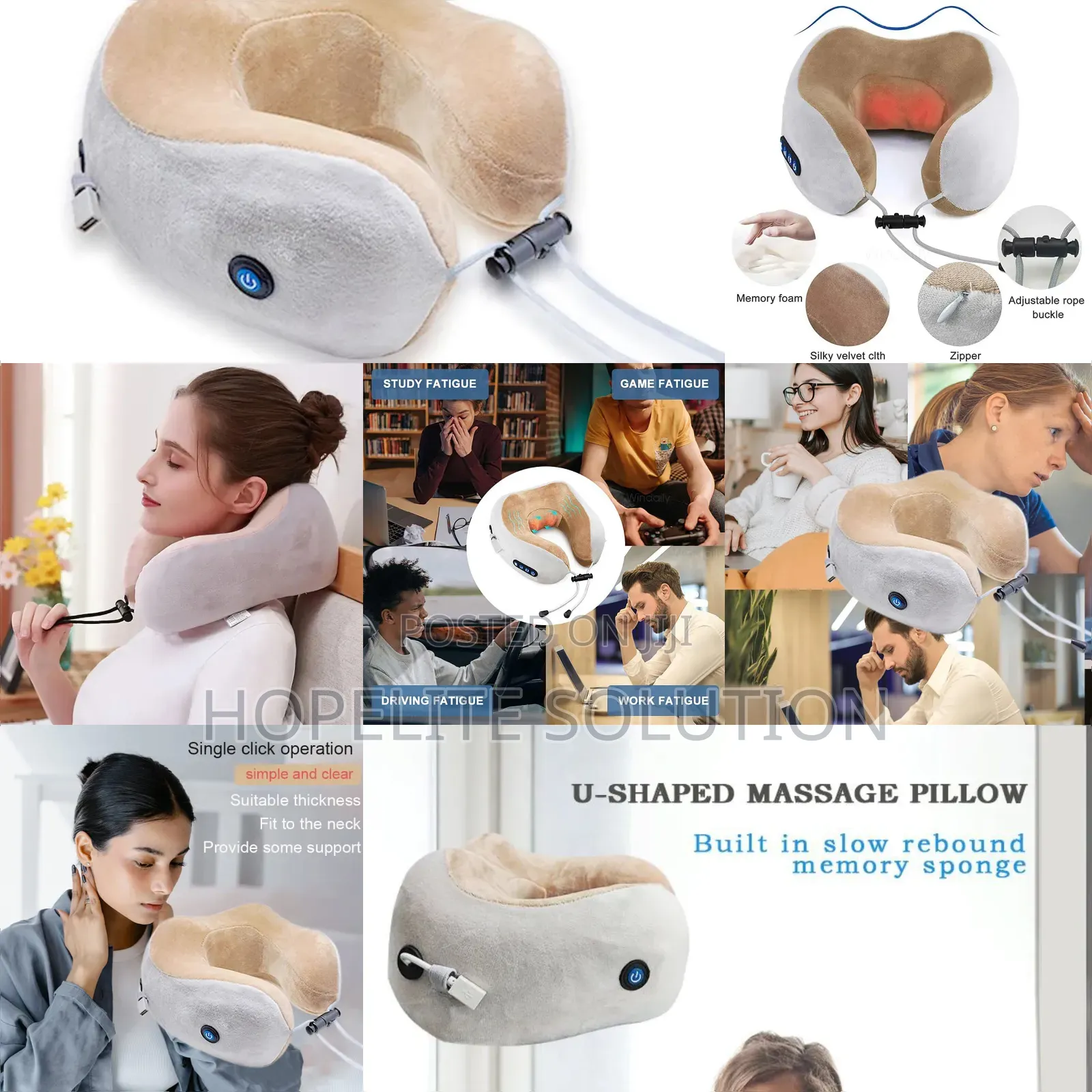 Neck Pillow Massager