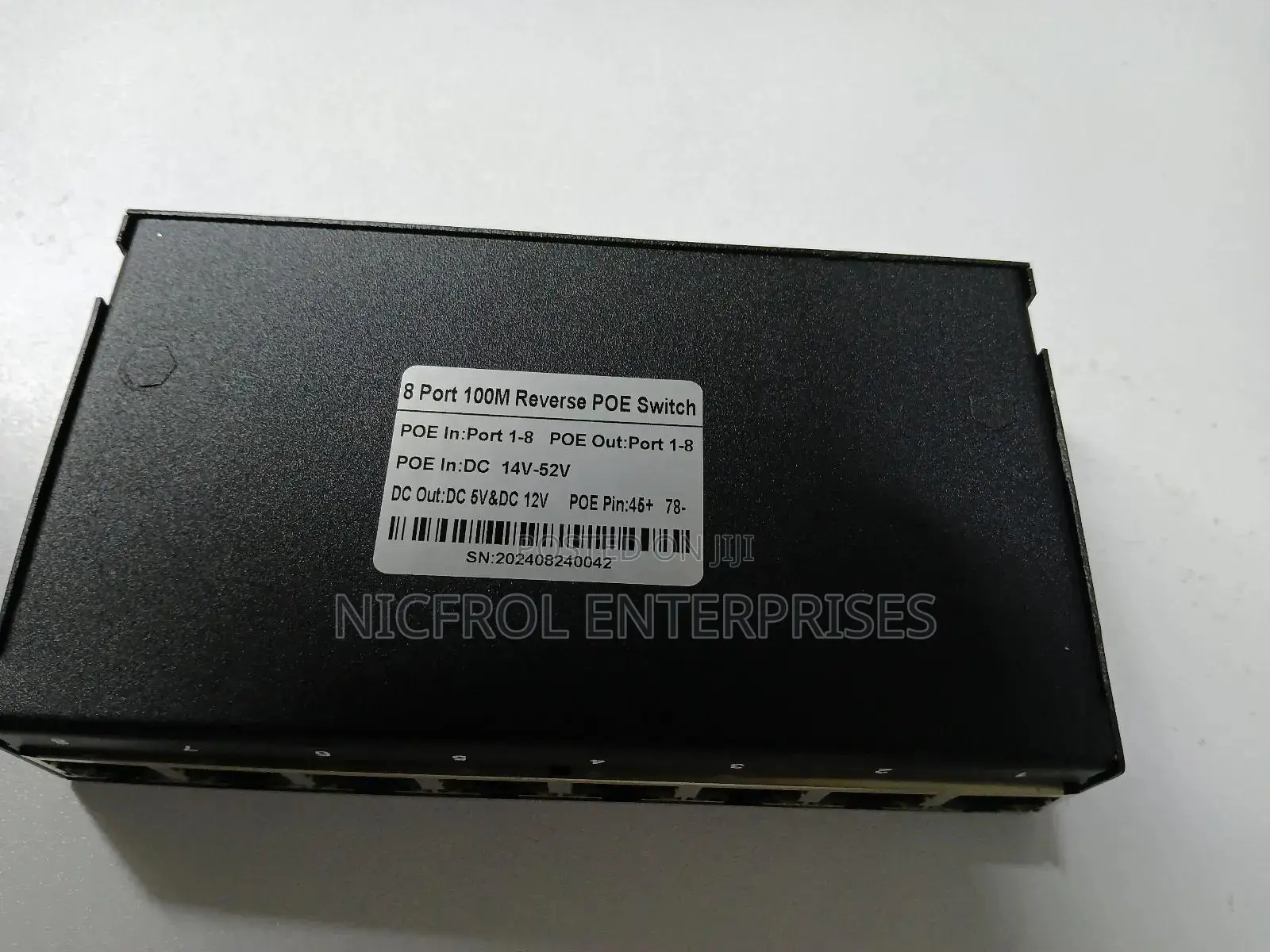 Reverse Poe Switch 8 Port