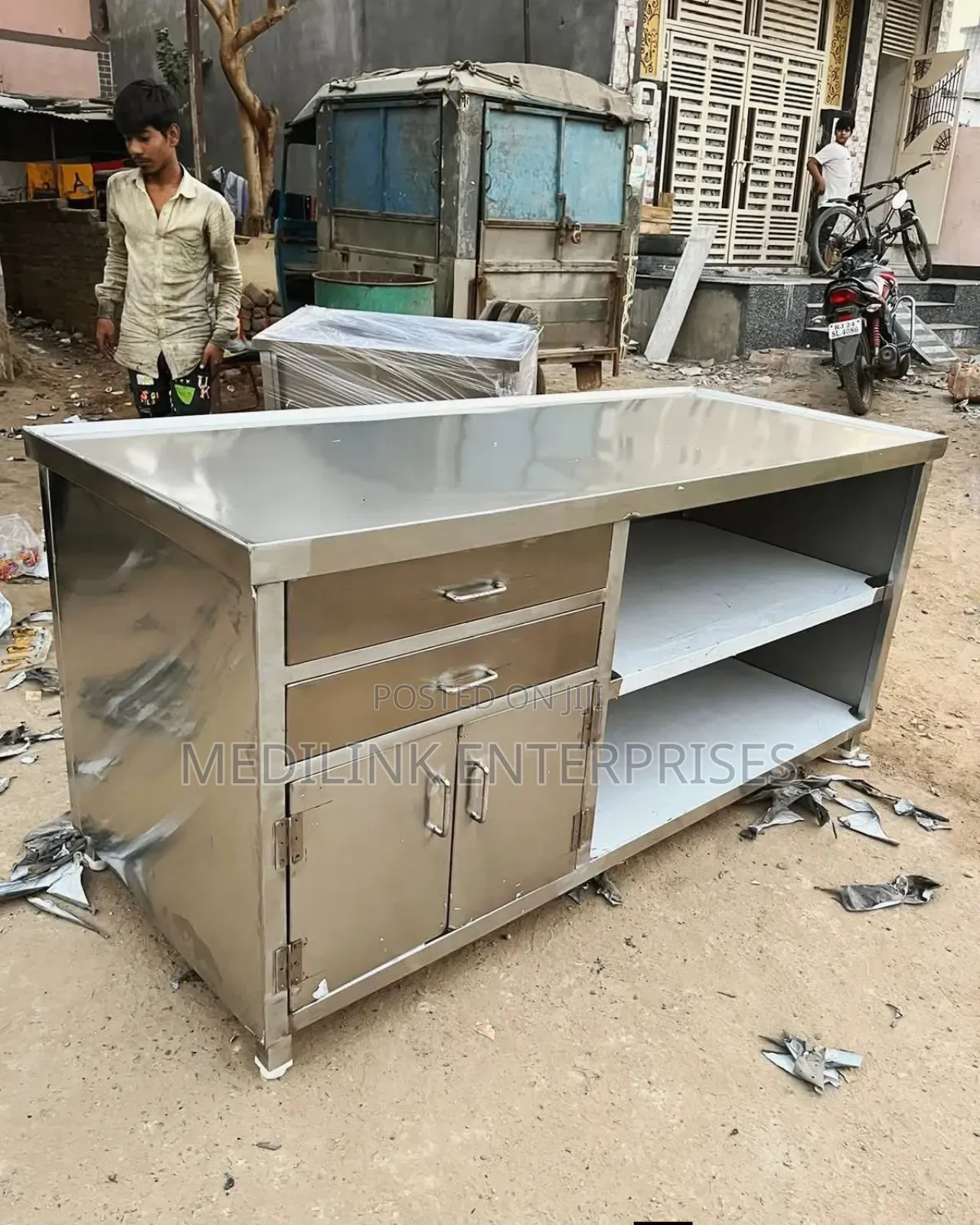 Stainless Steel Customized Storage Cabinet 6*2