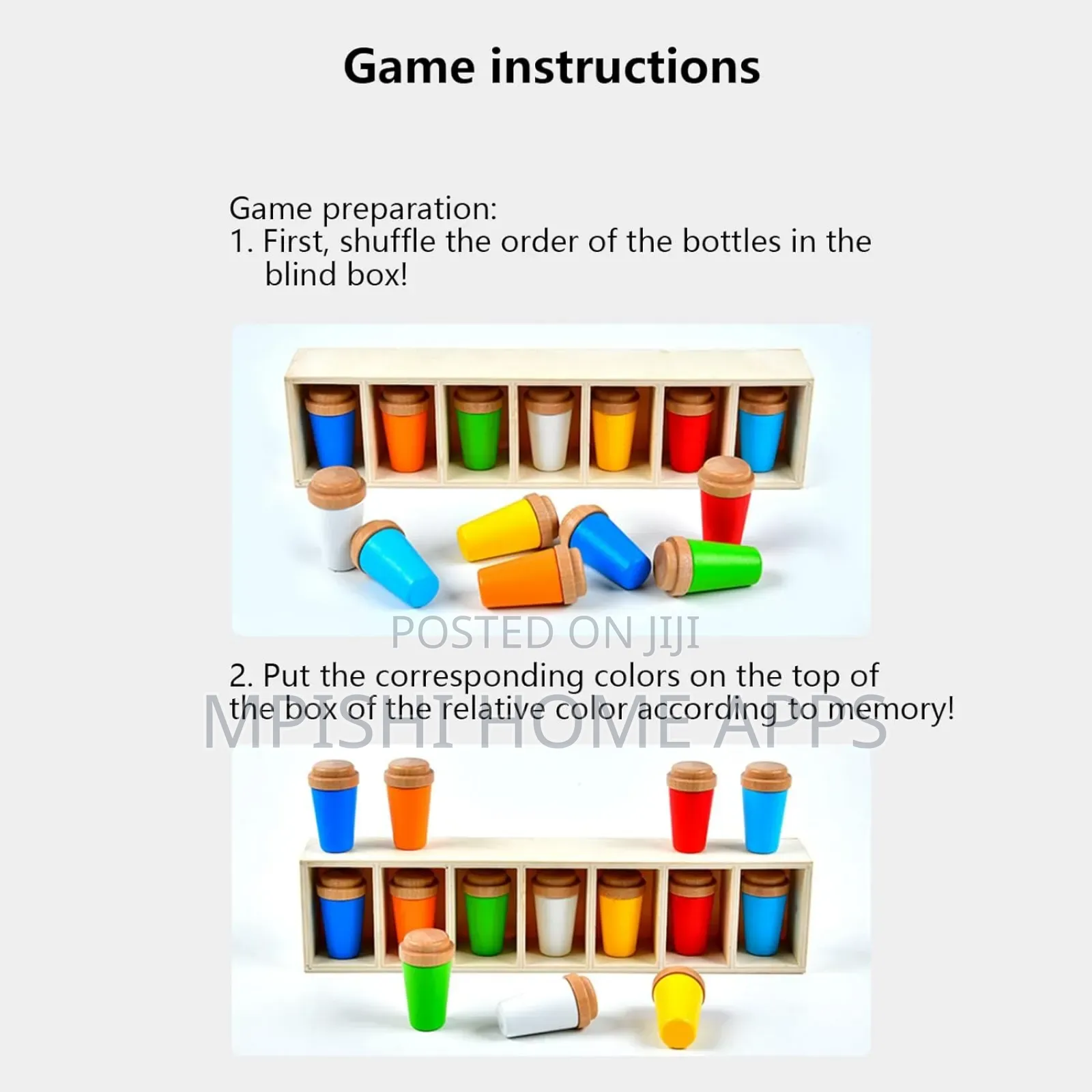 Color Matching Bottle Game