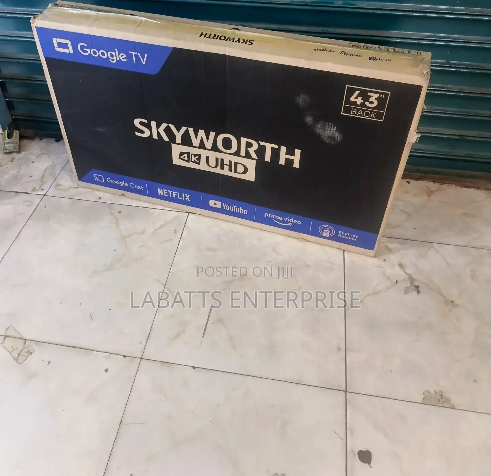 Skyworth 43" Smart TV( Model 43g6500 )