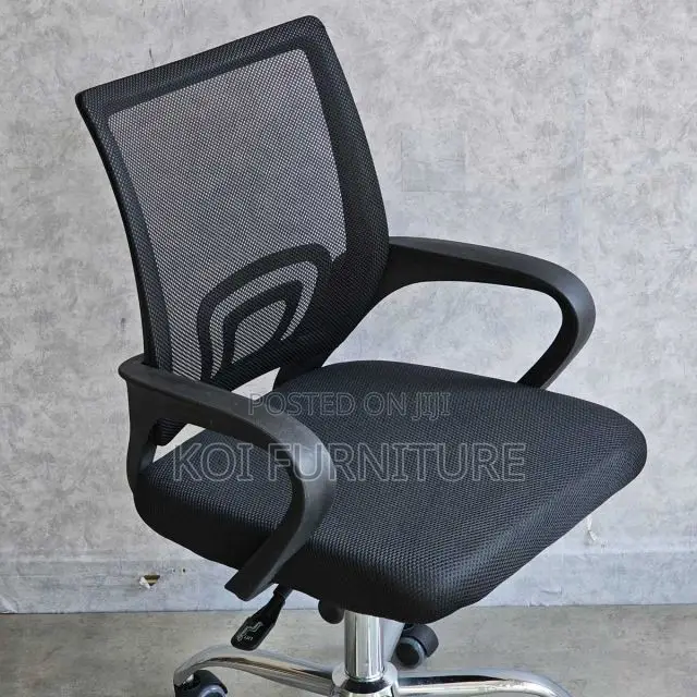 Office Chairs; Comfortable Ergonomic Style Mesh Fabric Seats