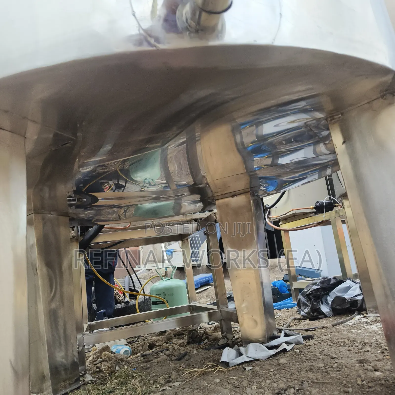 All-in-One Processing – Pasteurizer, Mixer, Cooler Chemical Tank