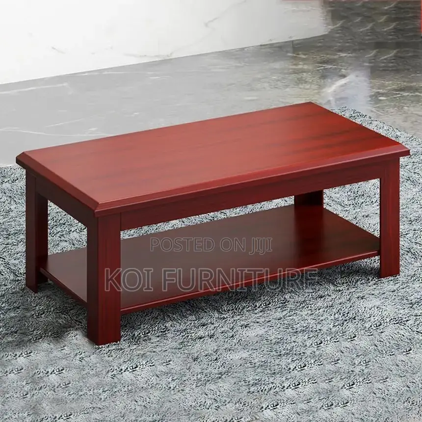 Coffee Table; Elegant Touch Mahogany Excecutive Coffee Table