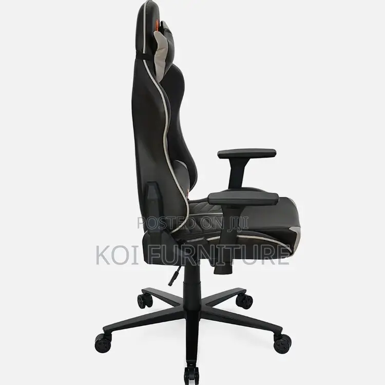 Office Chairs; Leather Gaming Seats With Padded Armrests