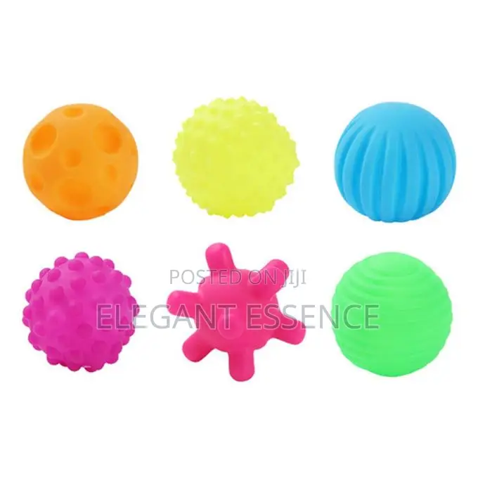 Soft Balls 6-Piece Sensory Balls Set