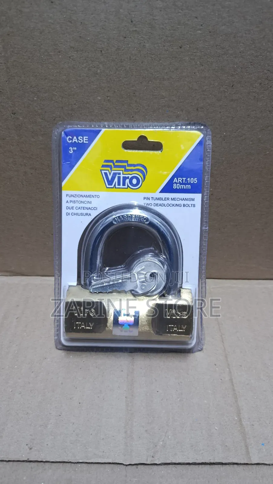Viro 80mm Padlock Art 105 Italy Padlock