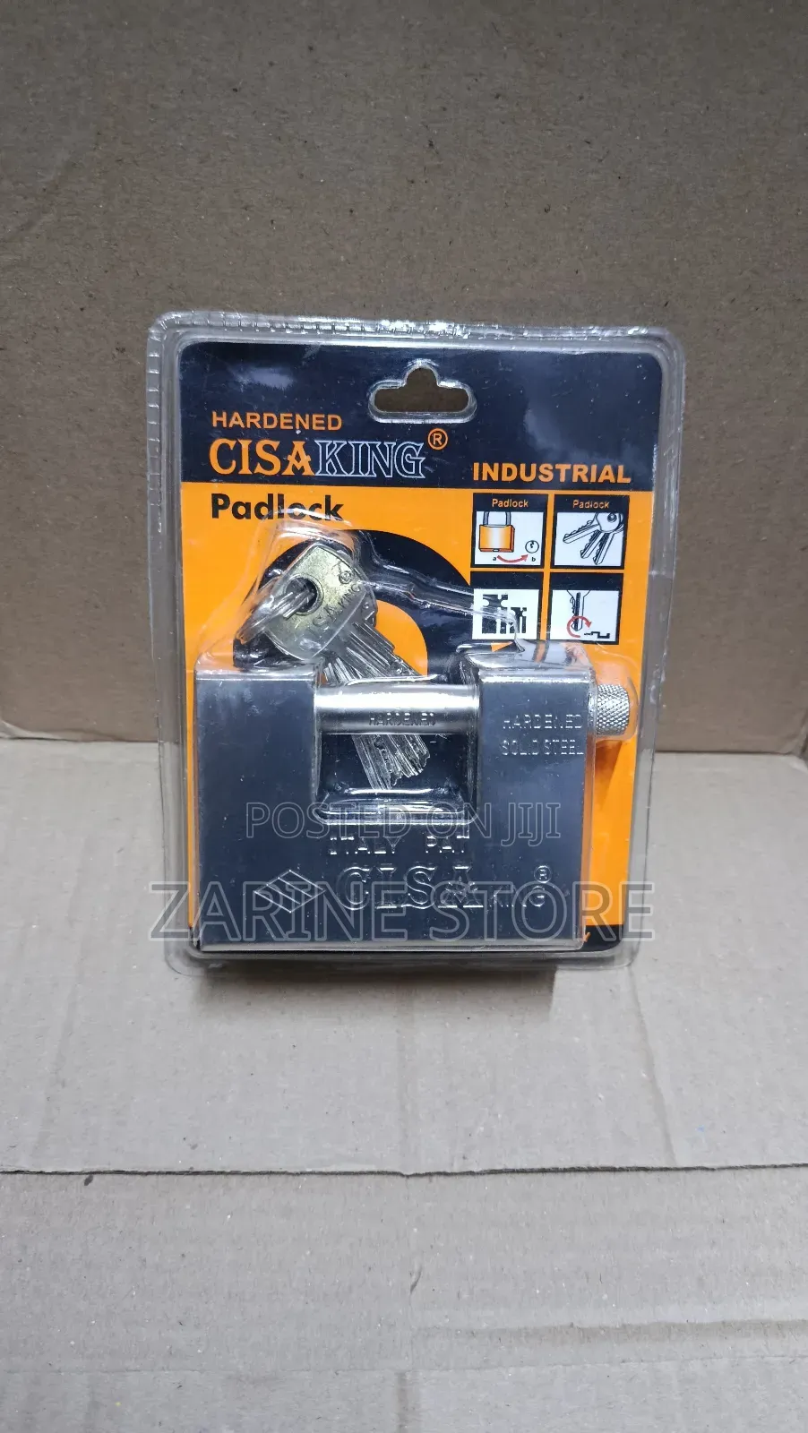 Cisaking Rectangular Padlock Italy Padlock 94mm
