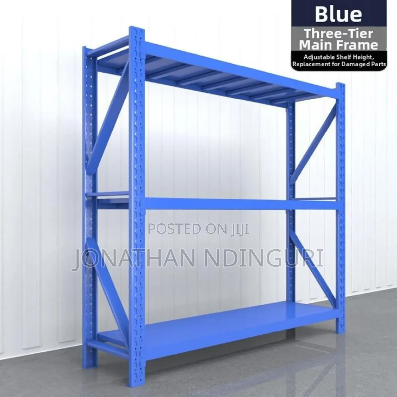 Multi-Level Industrial Shelves