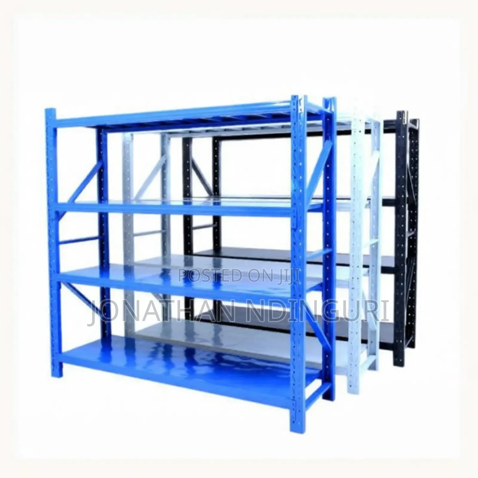 Multi-Level Industrial Shelves