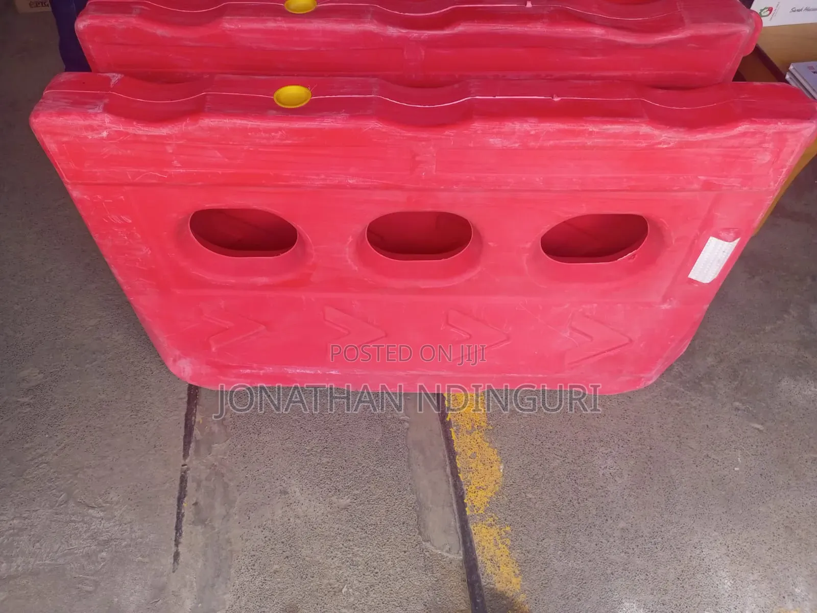 Water-filled Road Barrier