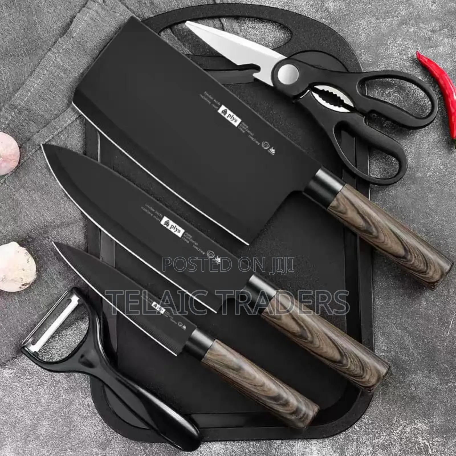 7 PCS Kitchen Knife Set