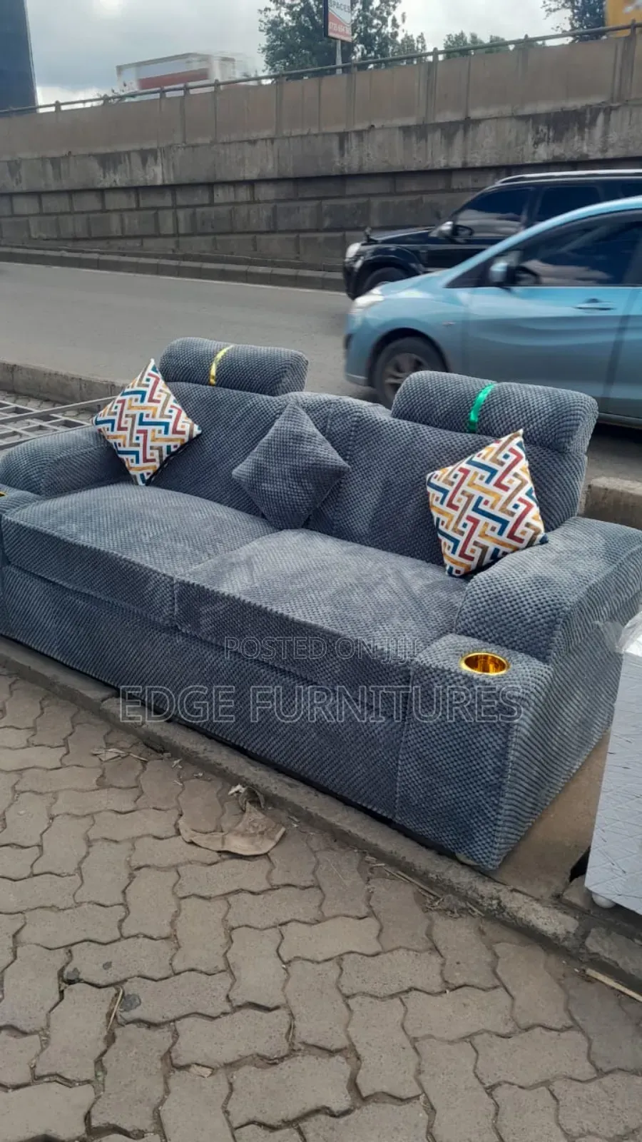 Darkbubbled Three Seater for Sale