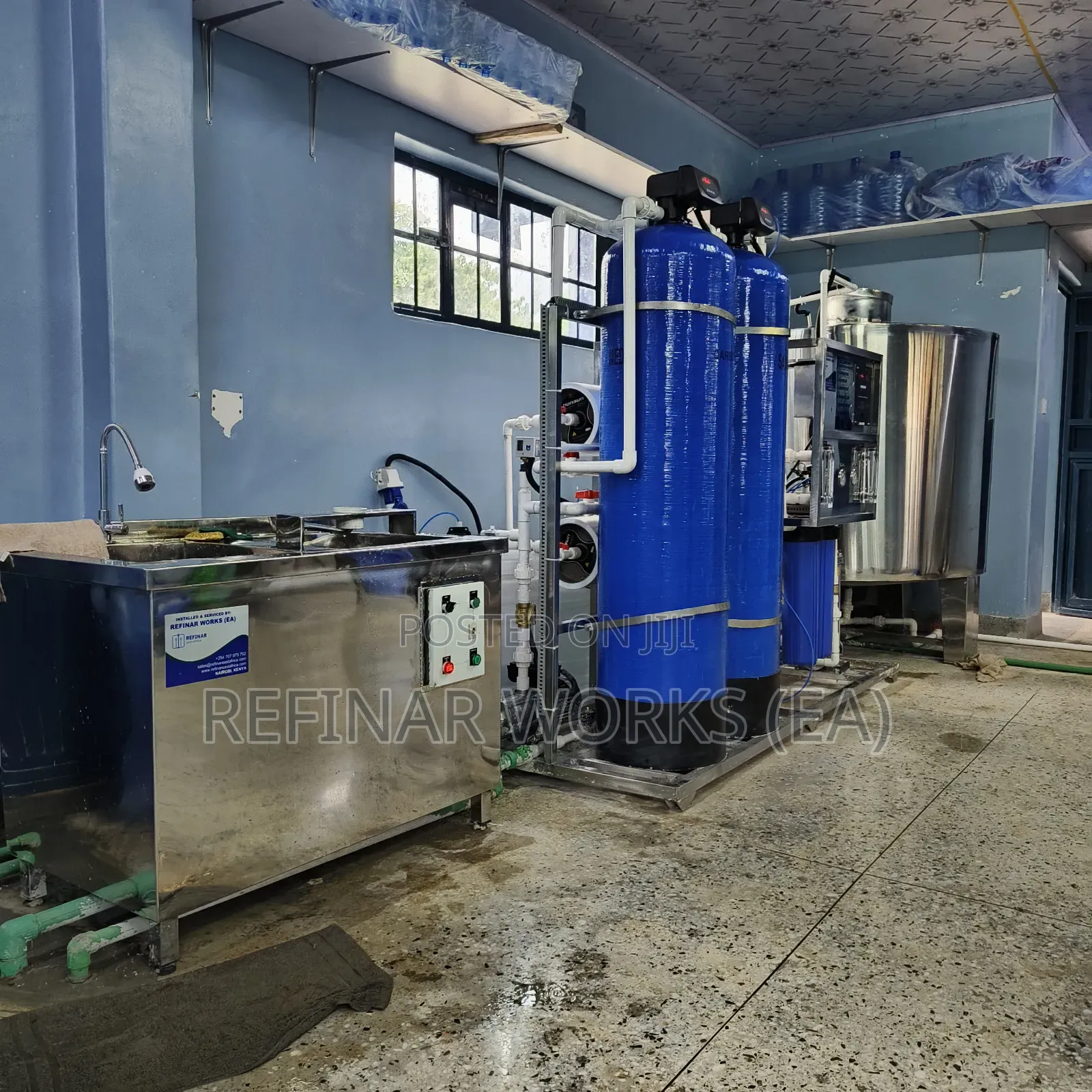 Modern Water Purification Systems Forbottled Water Production Business