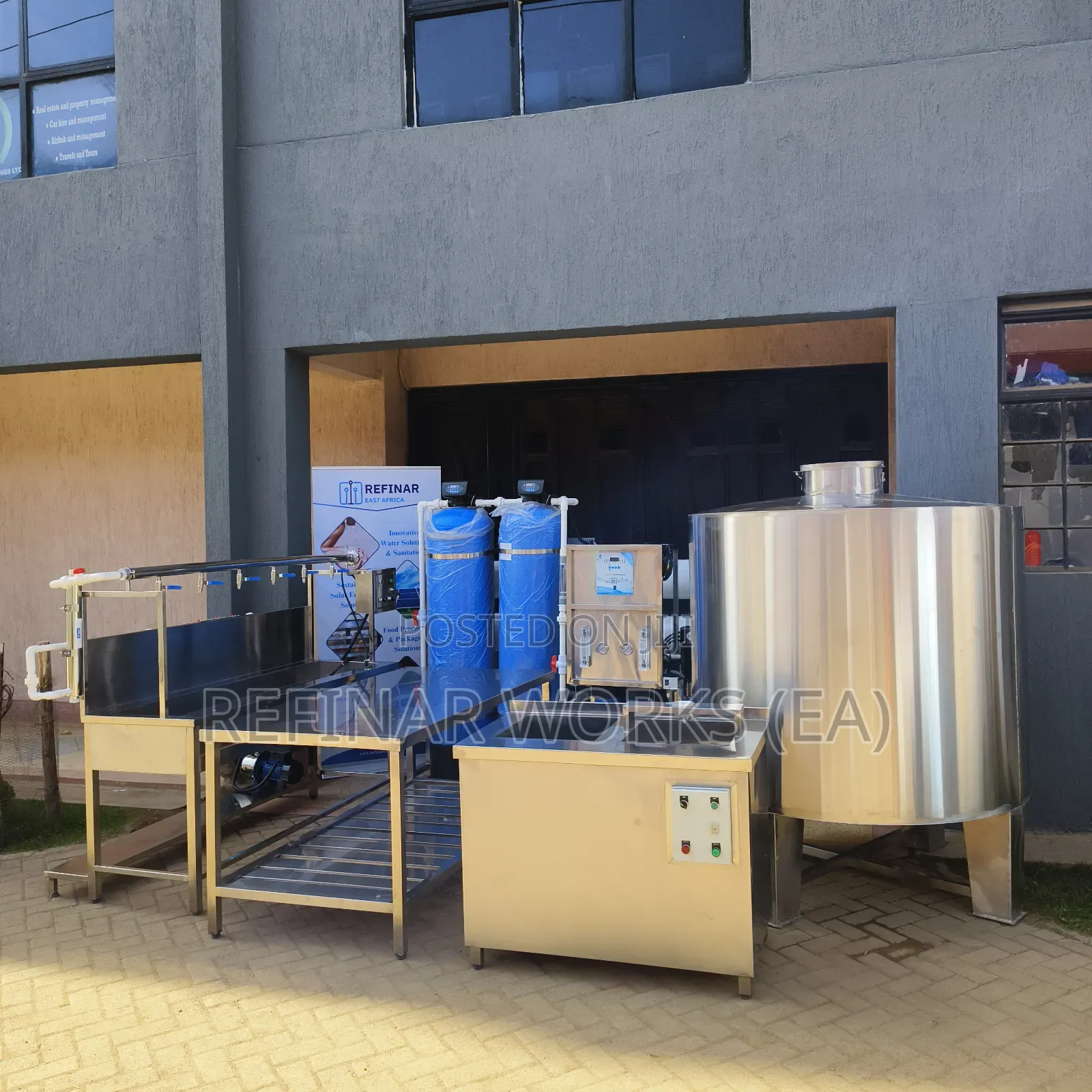 Modern Water Purification Systems Forbottled Water Production Business