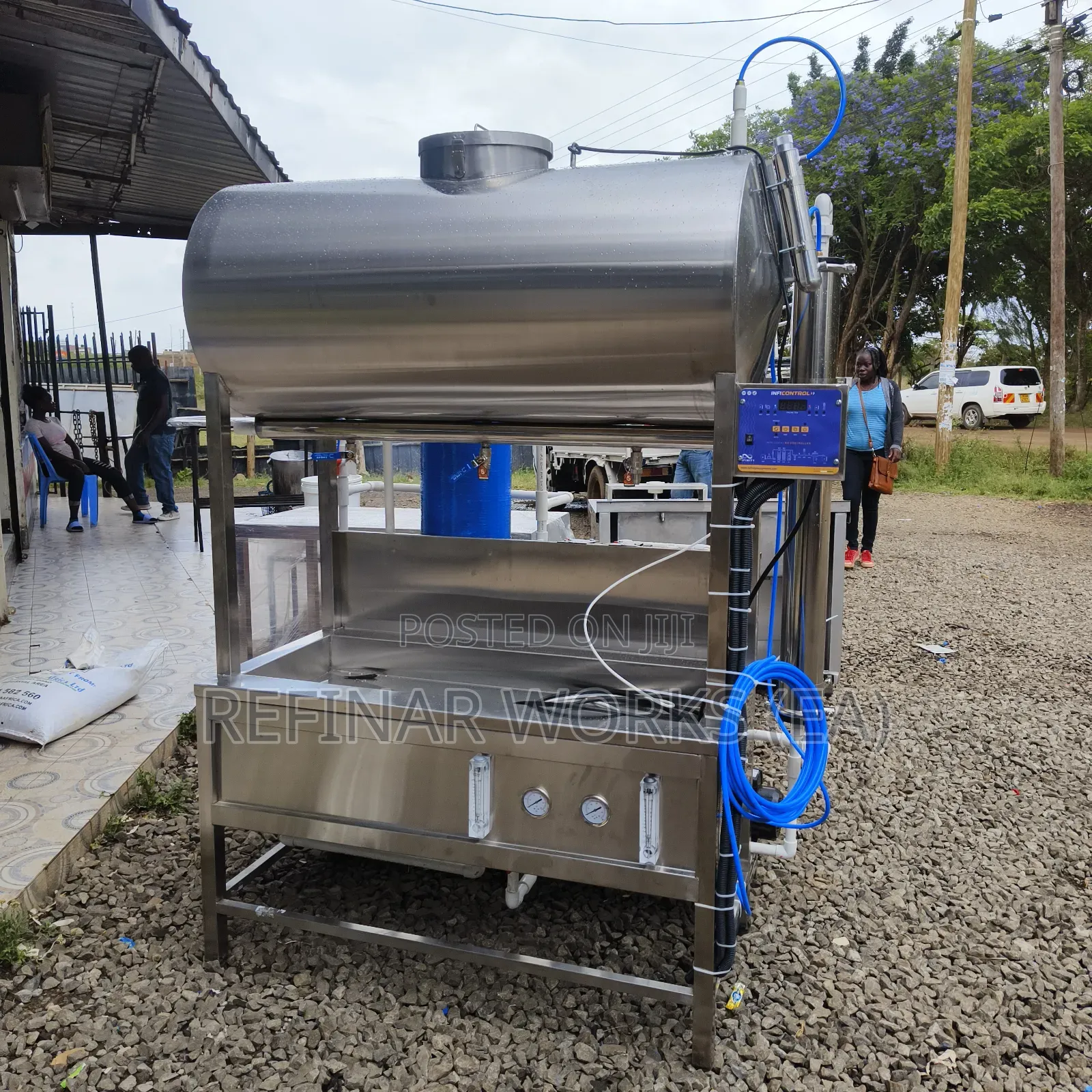Hygienic Water Treatment Systems for Refill Stations Bottling Plants