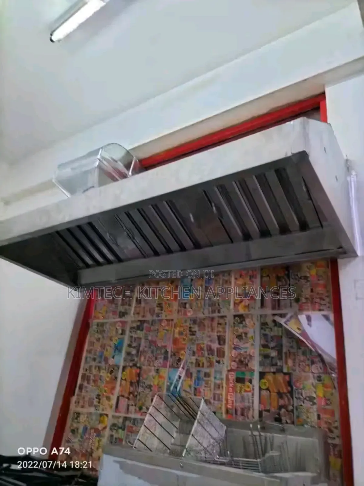 Stainless Steel Smoke Extract (Hood)