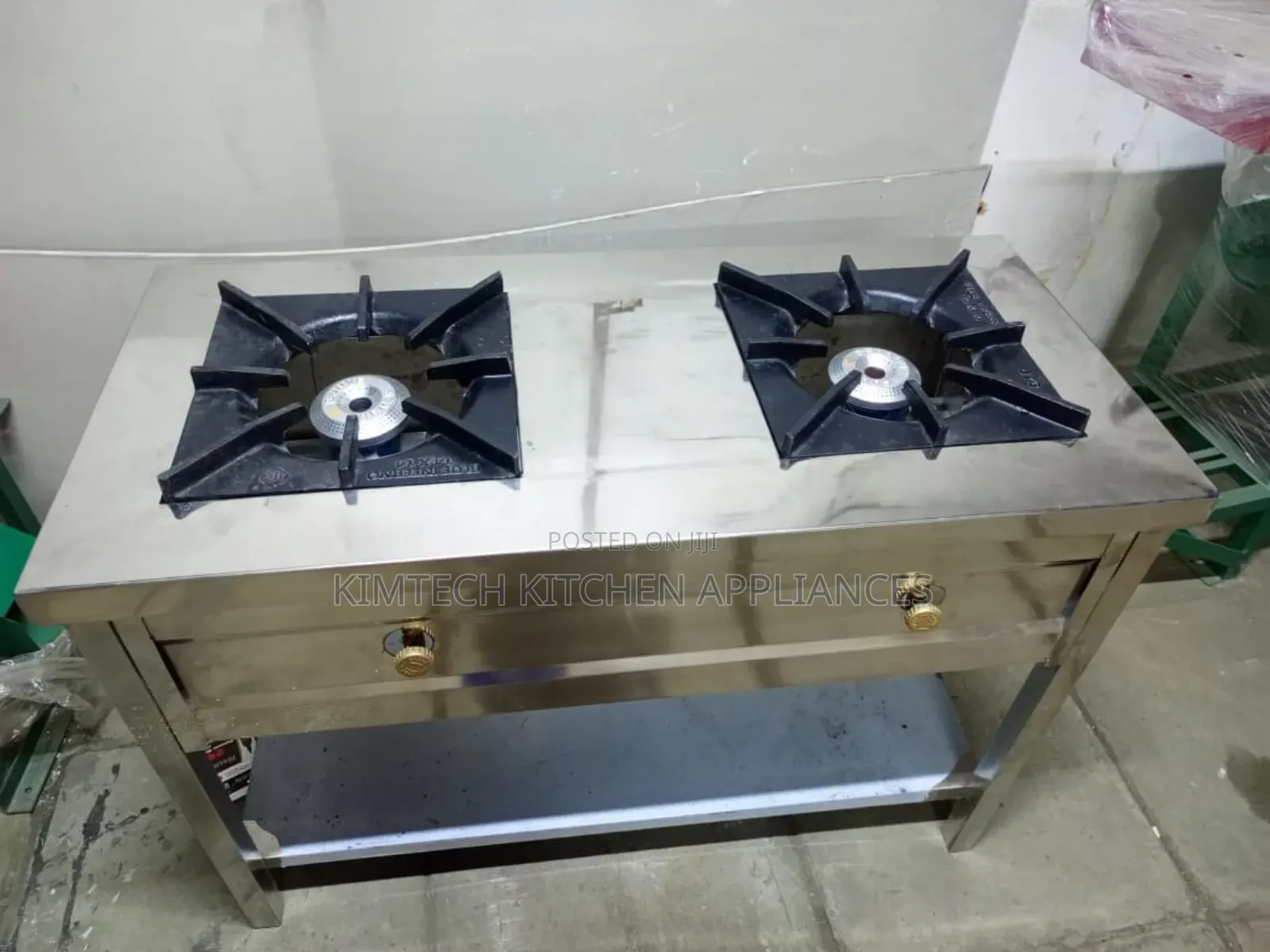 Stainless Steel 2 Burner Gas Cooker