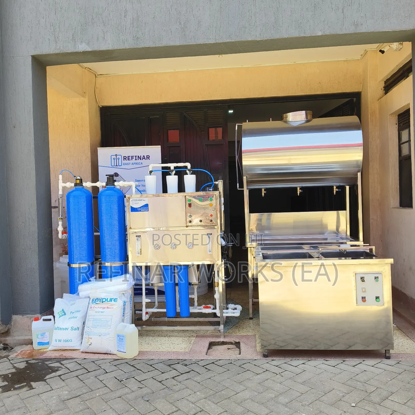 Professional Water Treatment Equipment for Bottling Refill Stations