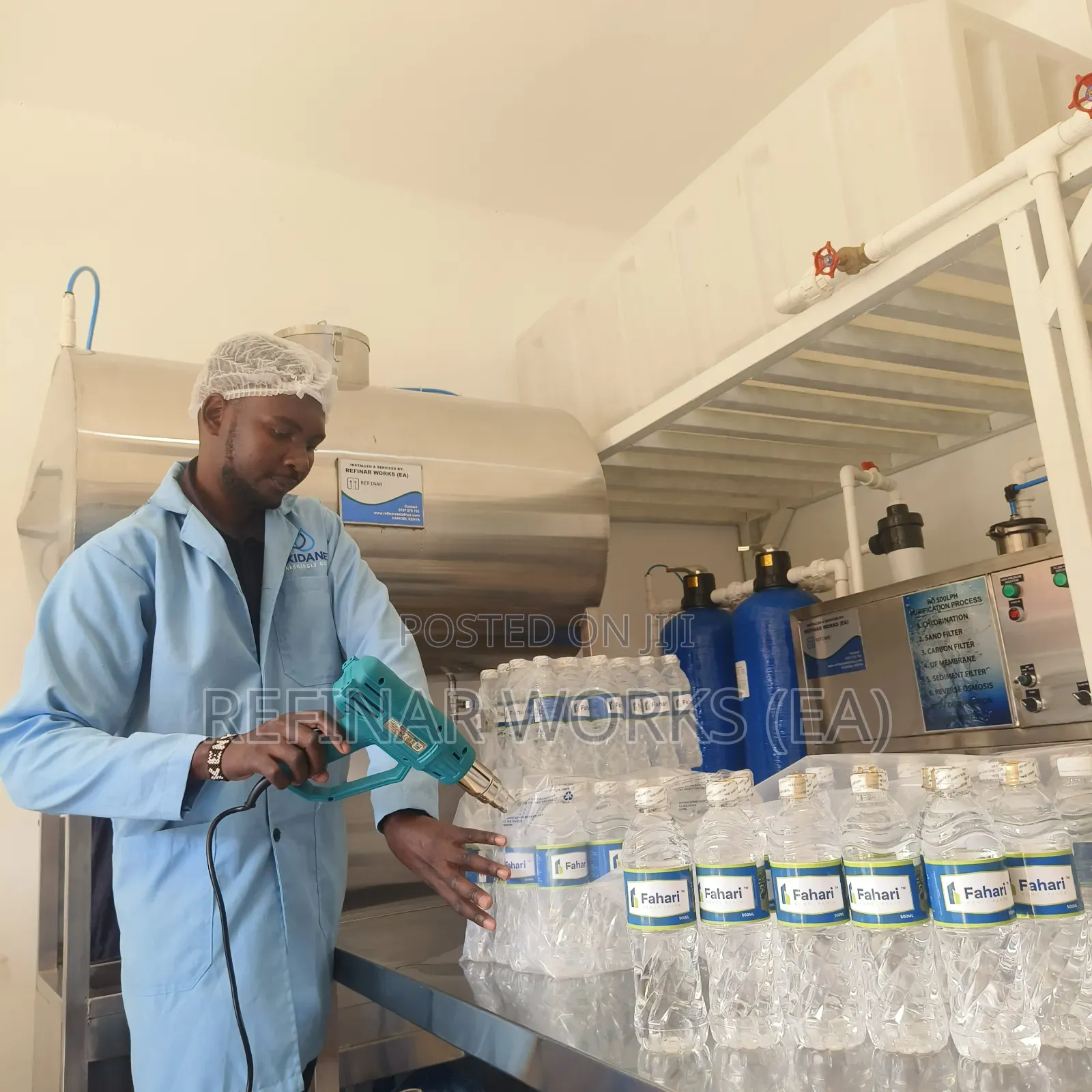 Professional Water Treatment Equipment for Bottling Refill Stations
