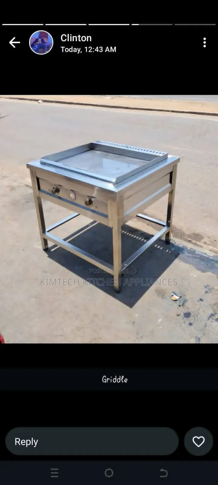 Affordable Meat Griddle (Plate)