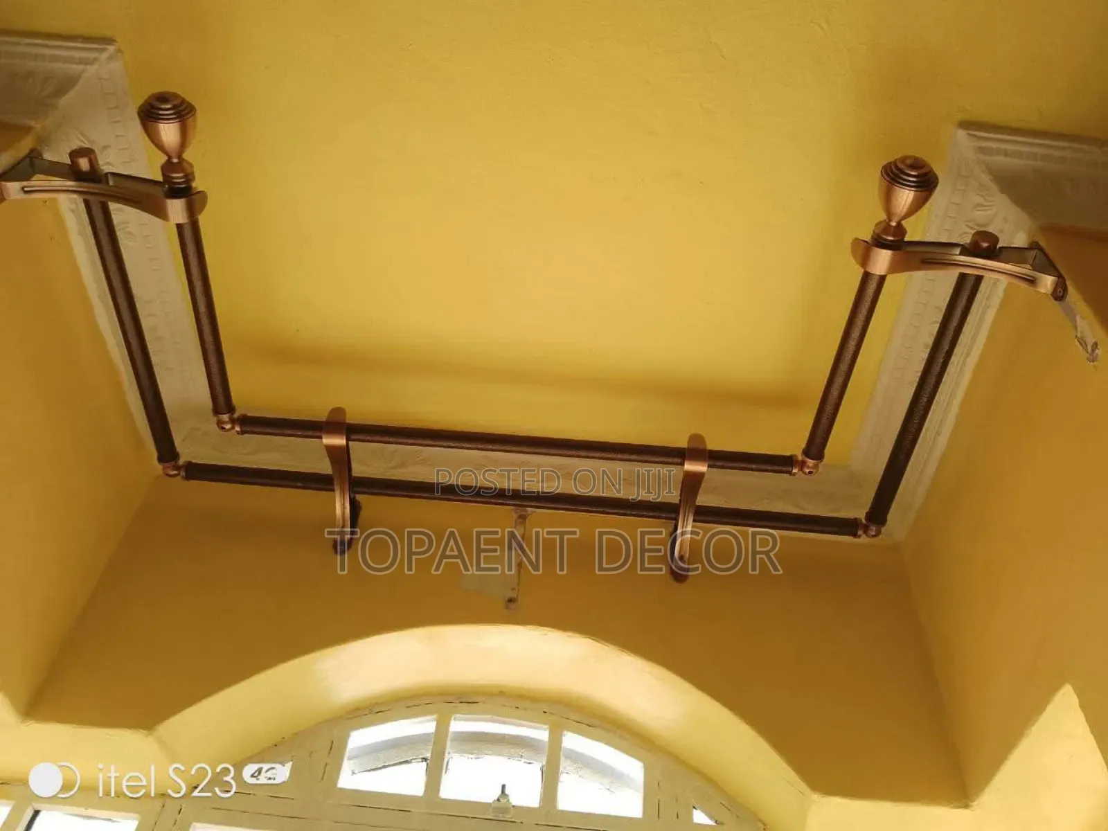 Solid Support,Built Tough, Powder Coated Curtain Rods