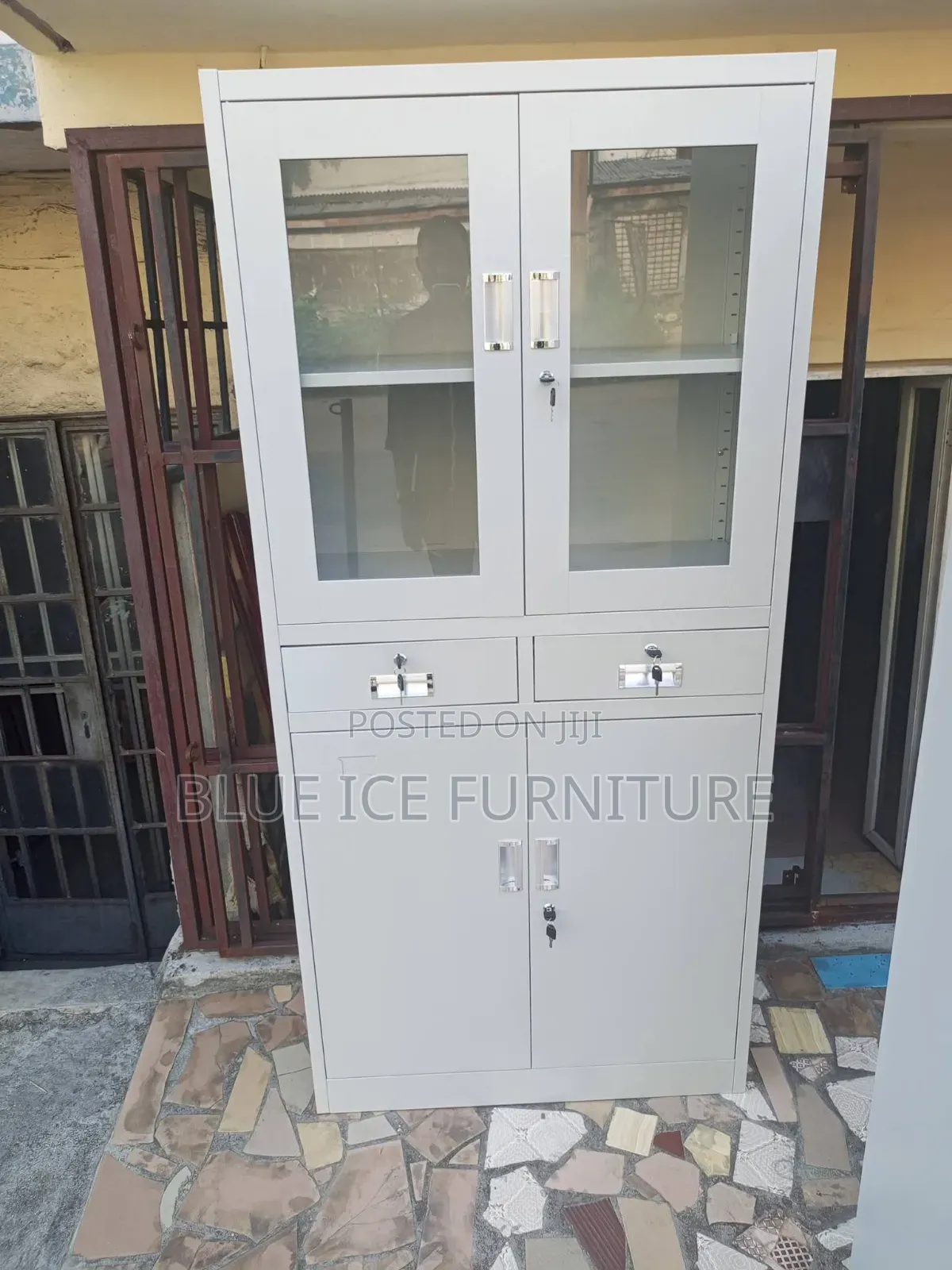 Office Filing Cabinet With Door and Safebox