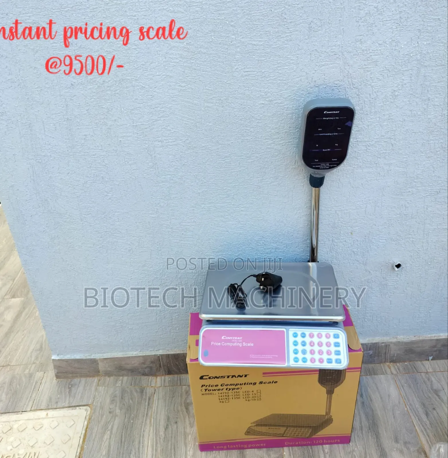 Constant Pricing Scale With Handle