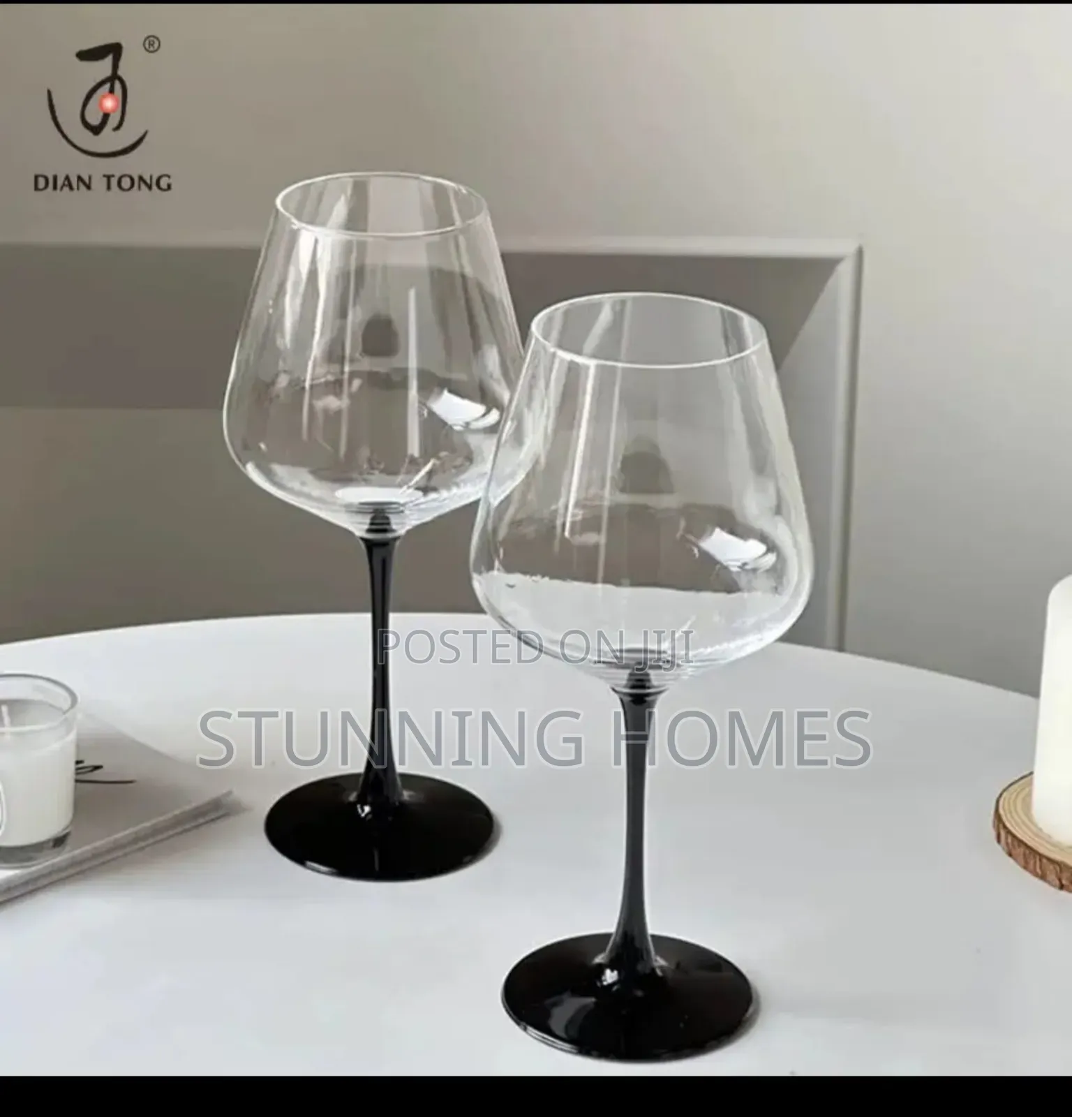 5 Elegant Burgundy Wine Glasses