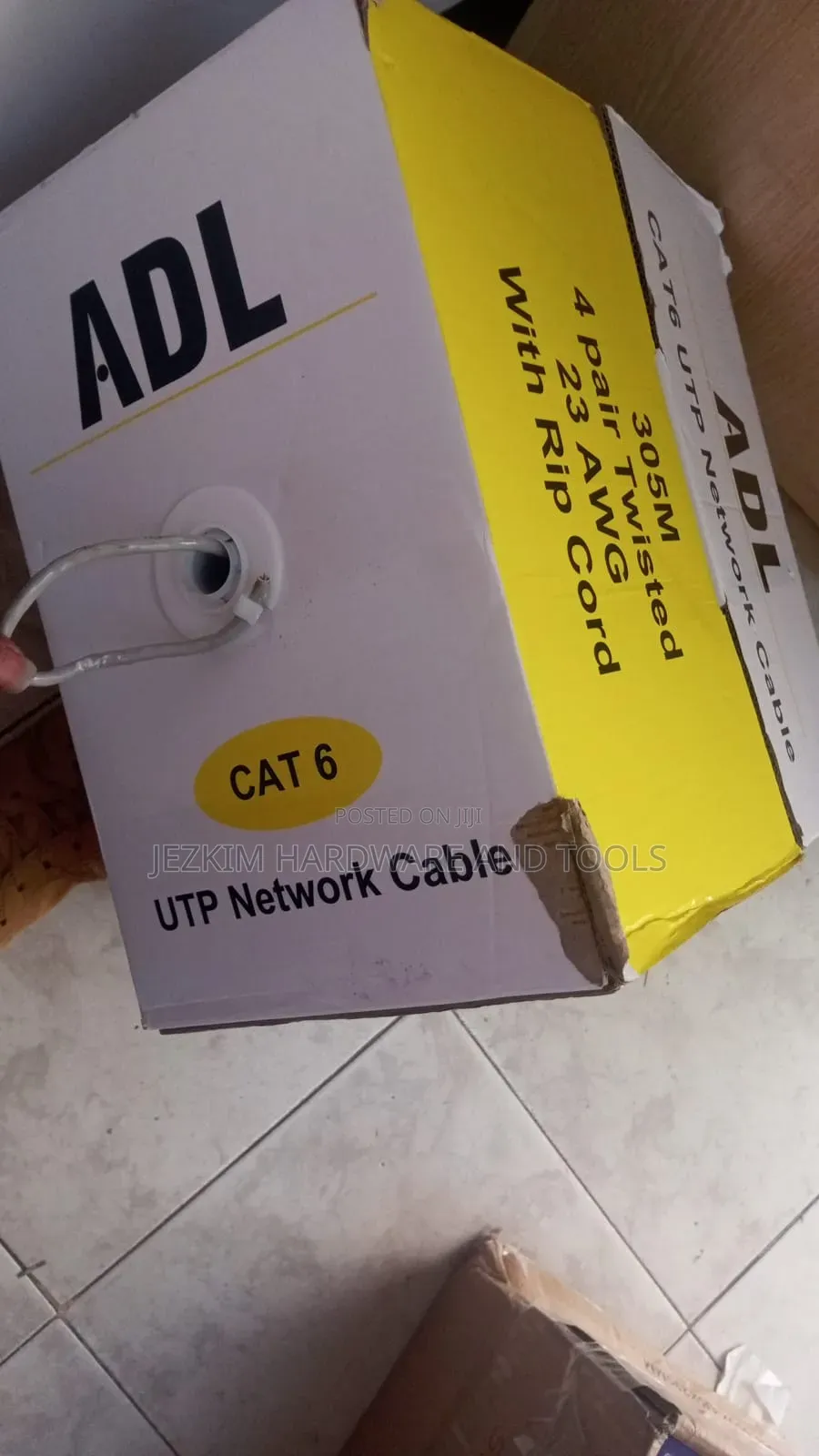 Cat 6 Utp Networking Cable