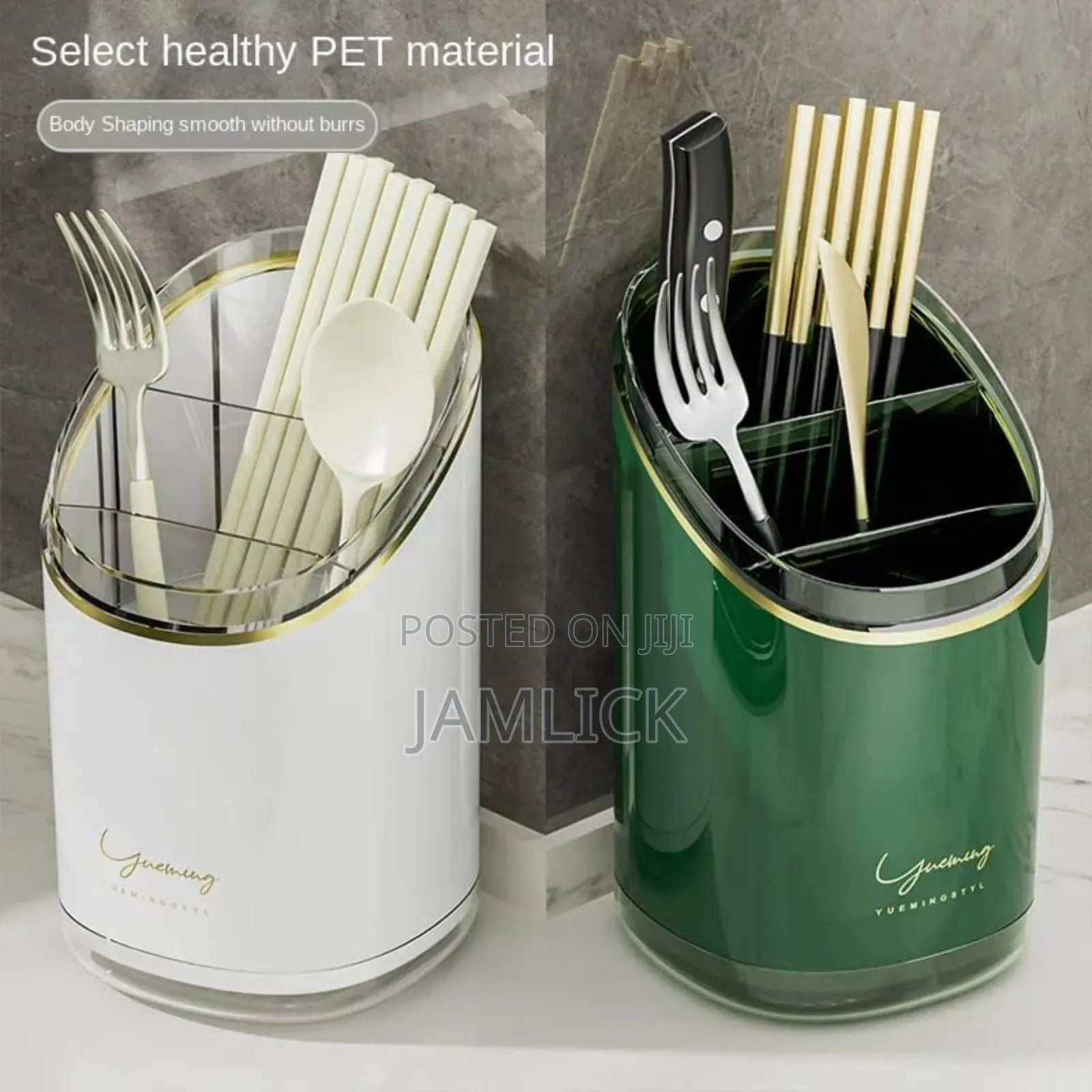 Shining Yueming 3-Slot Cutlery Holder Drainer - Pm