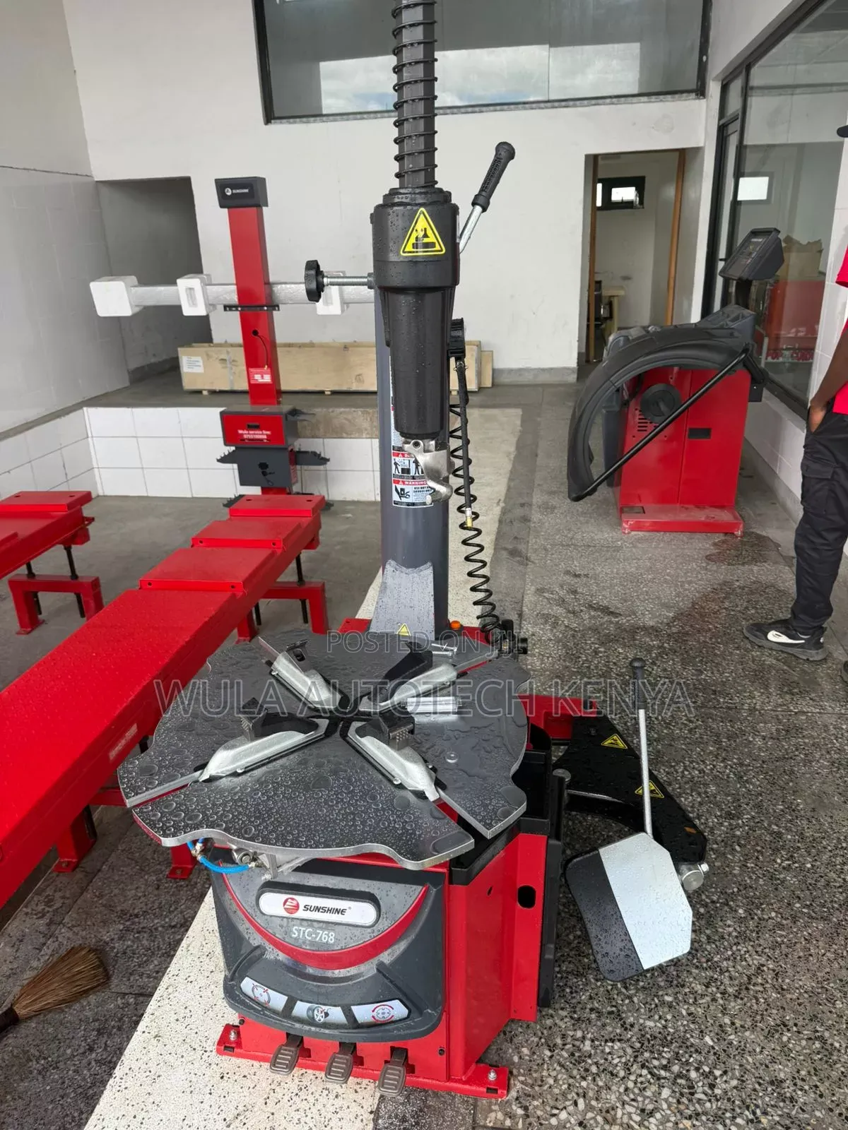 Heavy Duty Tyre Changer Machine SRC 768 High Quality Sunshine Wula