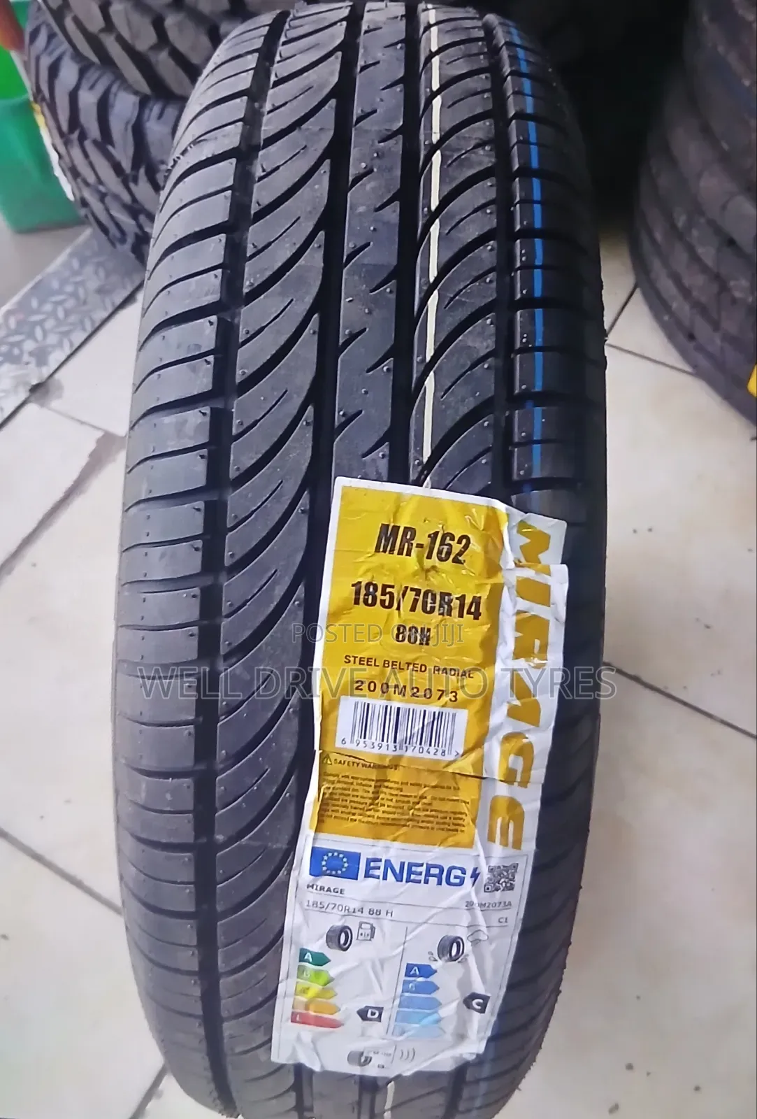 185/70r14 Mirage Tires (Mr-162)
