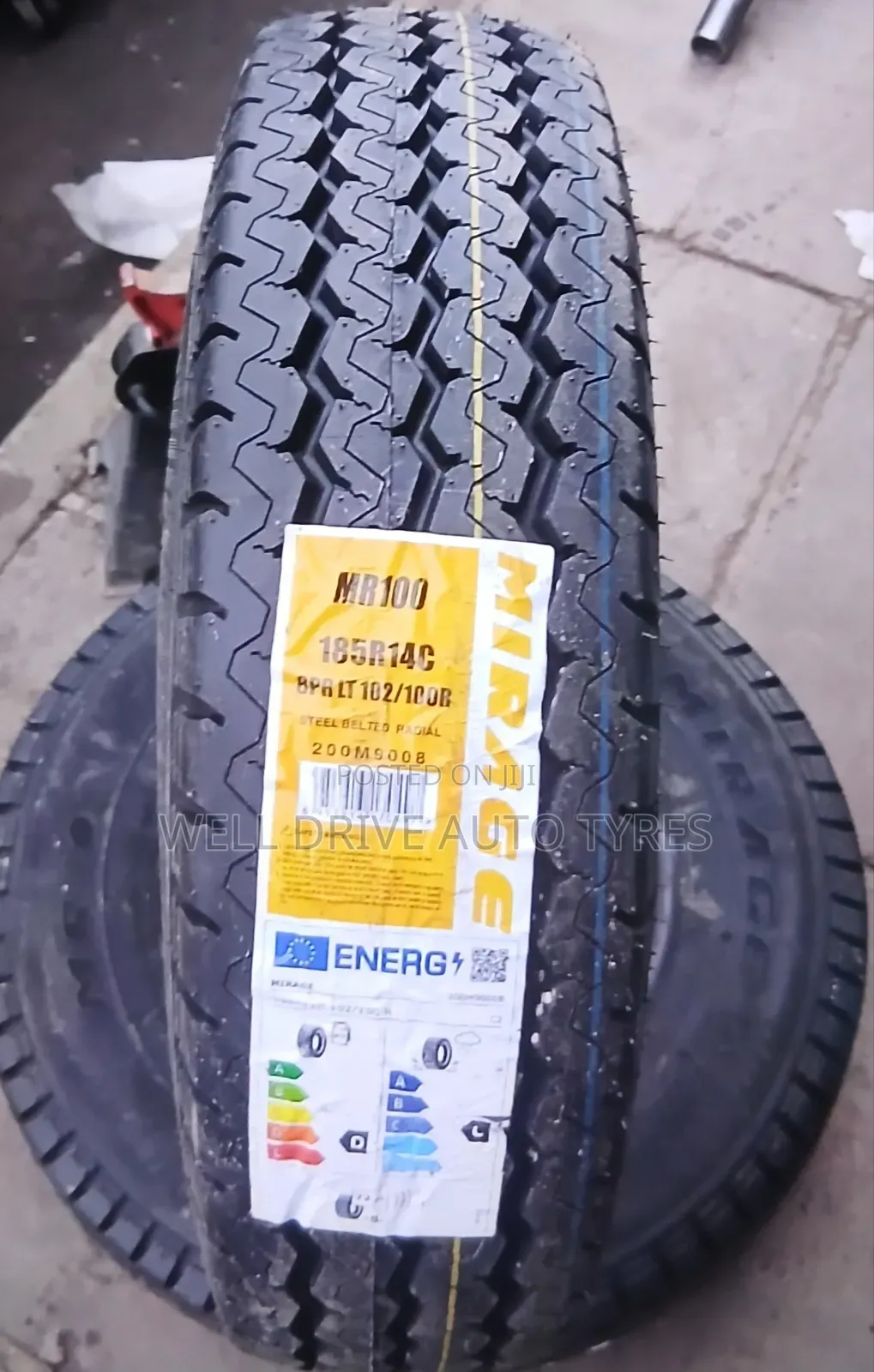 185r14c Mirage Tyres Mr100