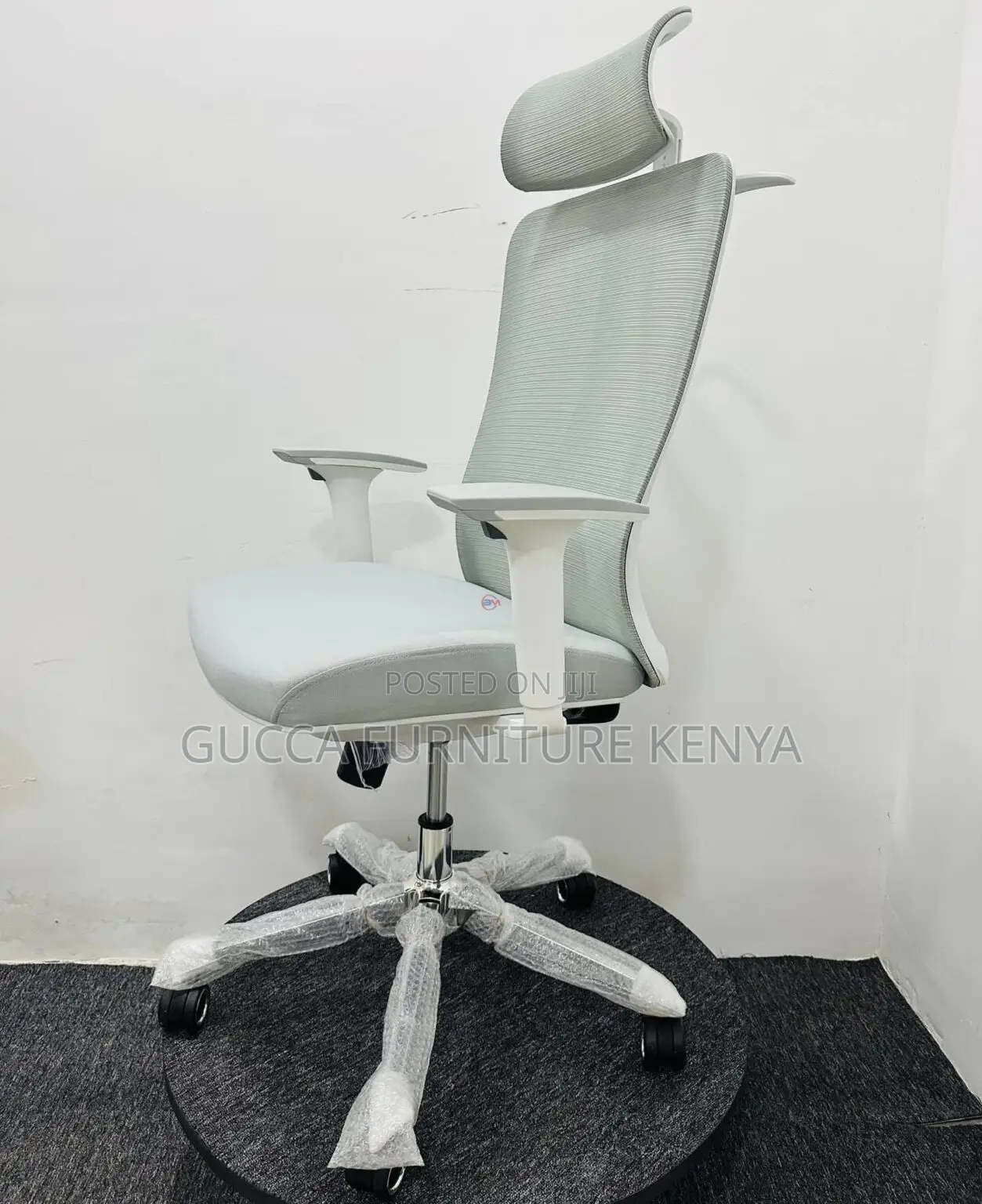 White Ergonomic Orthopedic Mesh Office Chair