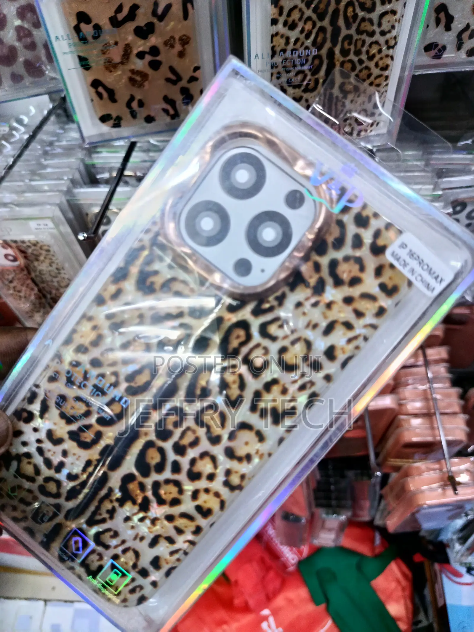 Jmltech Leopard Case for iPhone 16 Pro Max Case Cheetah Print