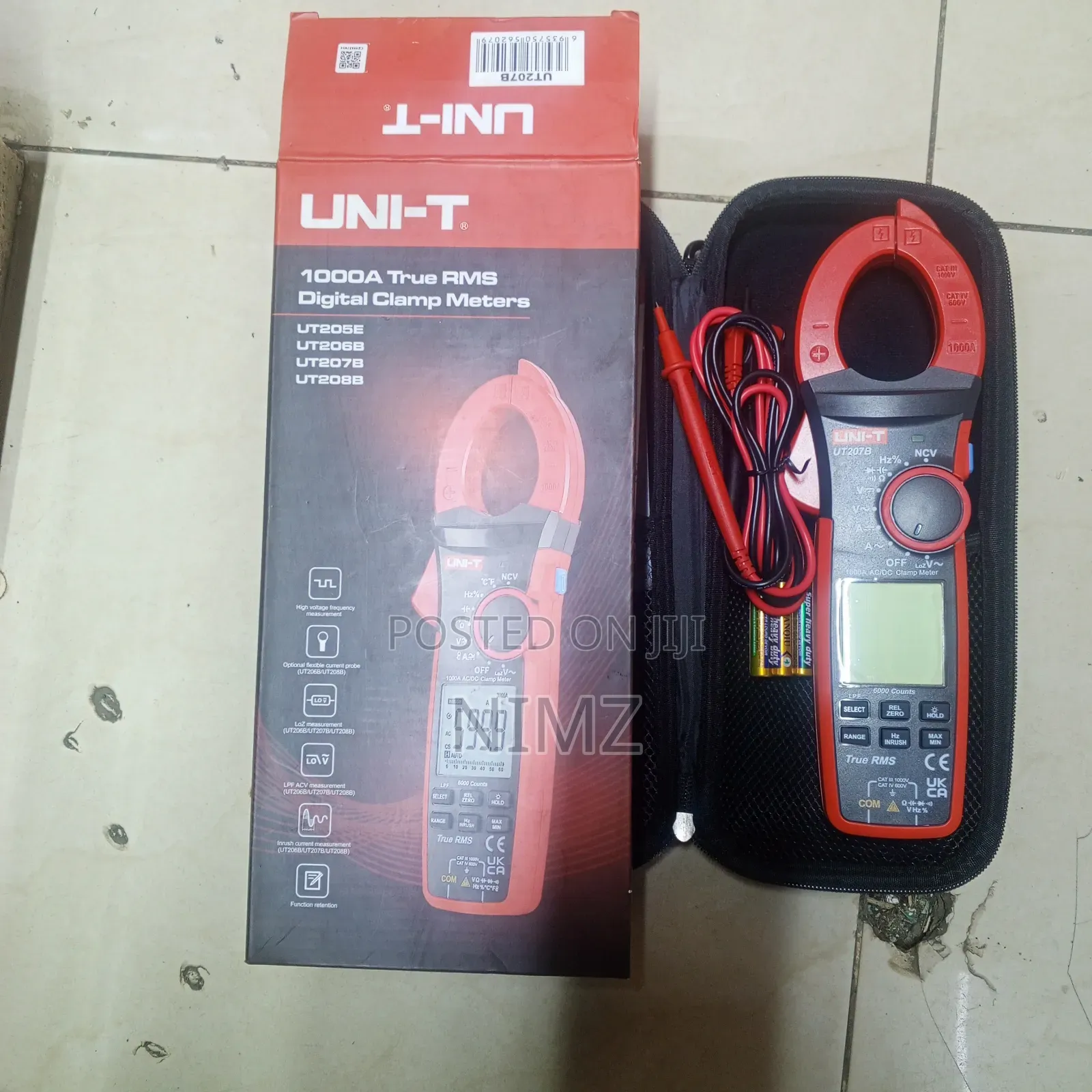 1000a True Rmsdigital Clamp Meter (Unit-T)