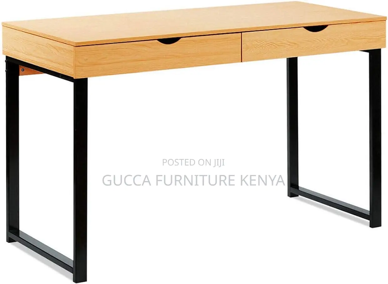 Compact Clerical Study Desk With Storage Drawers