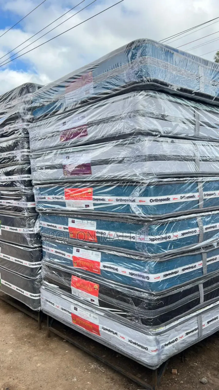 Orthopedic and Pocket Spring Mattresses. Sizes 4x6 5x6 and 6x6