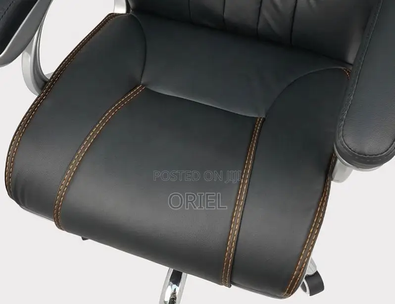 Modern Office Chair : Office Leather Padded Swivel Chair