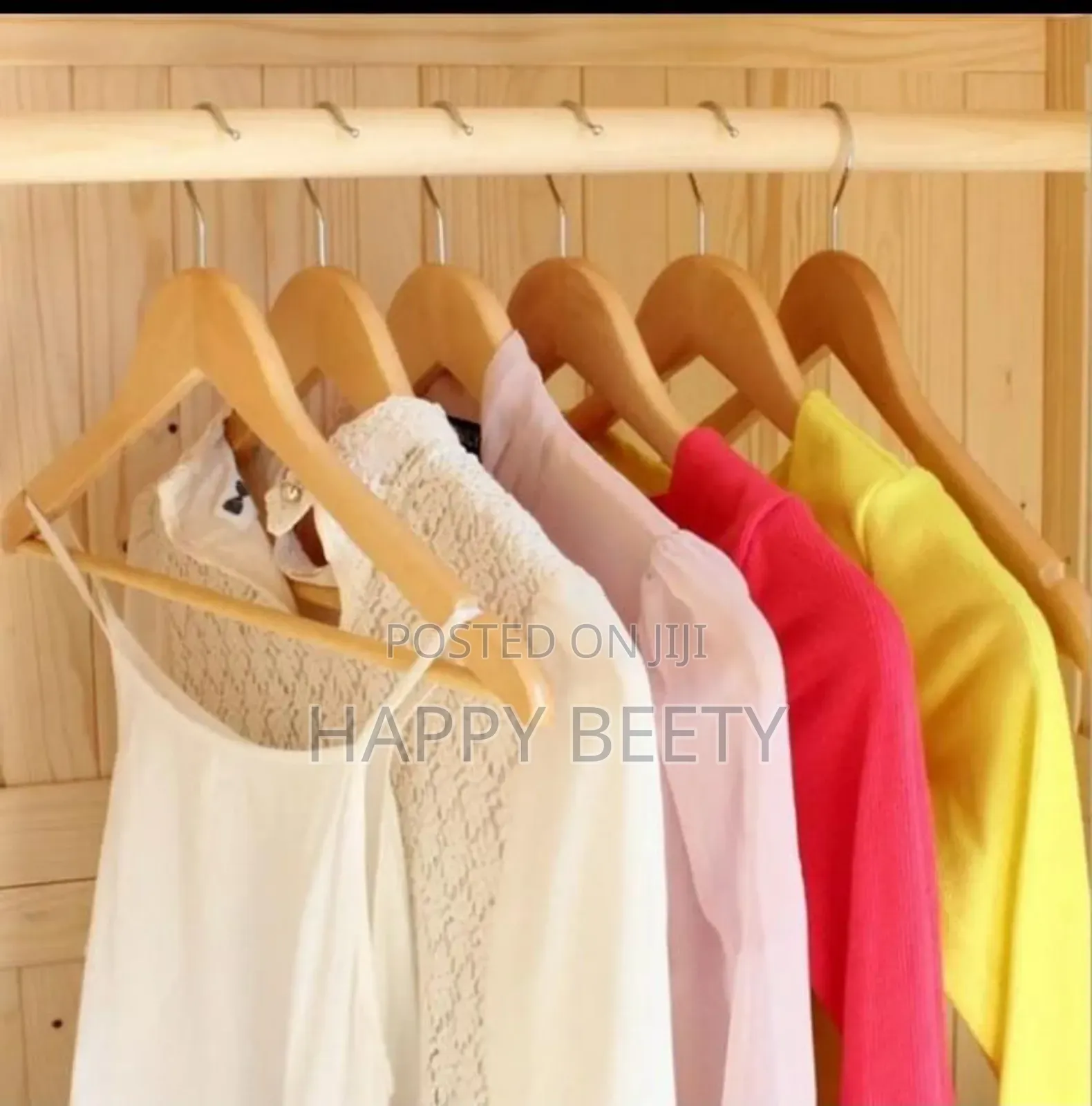 * Wooden Hangers Now Available*