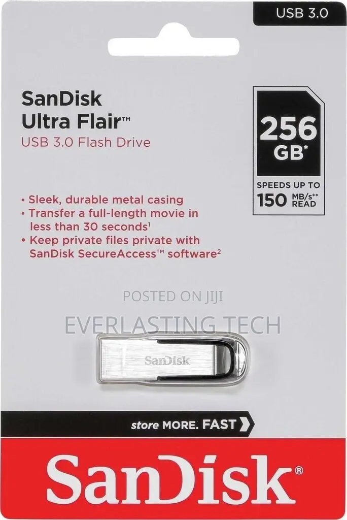 Sandisk Ultra Flair Usb 3.0 128gb Flash