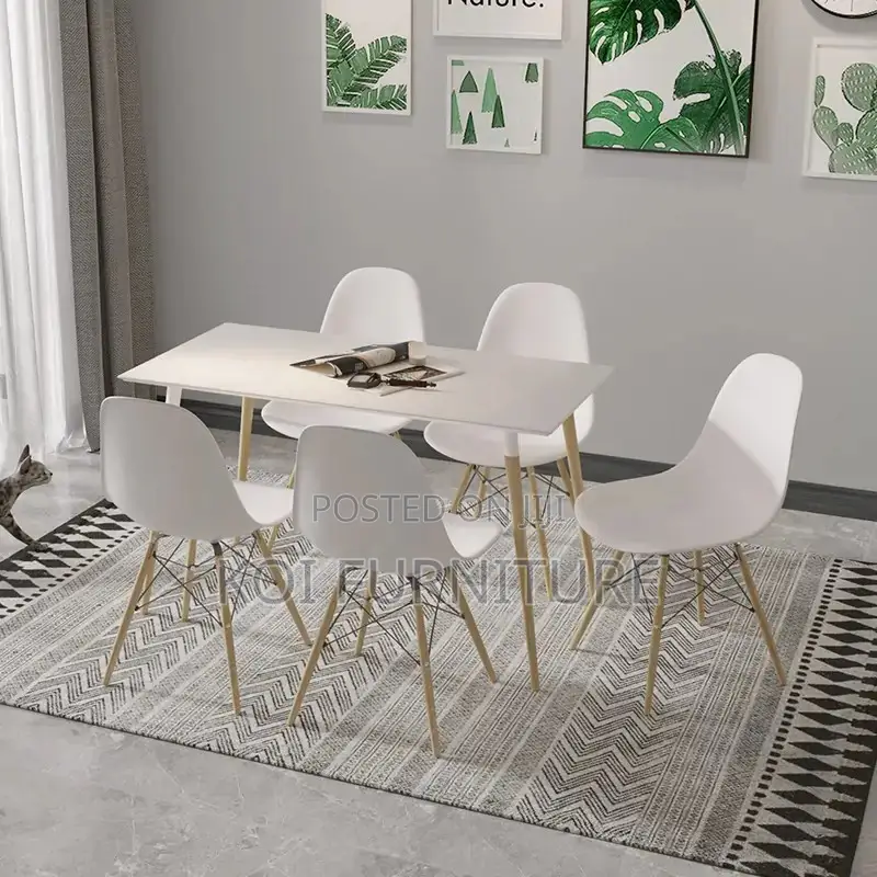 Dining Chairs; Eames Mid Backrest Outdoor Dining Chairs