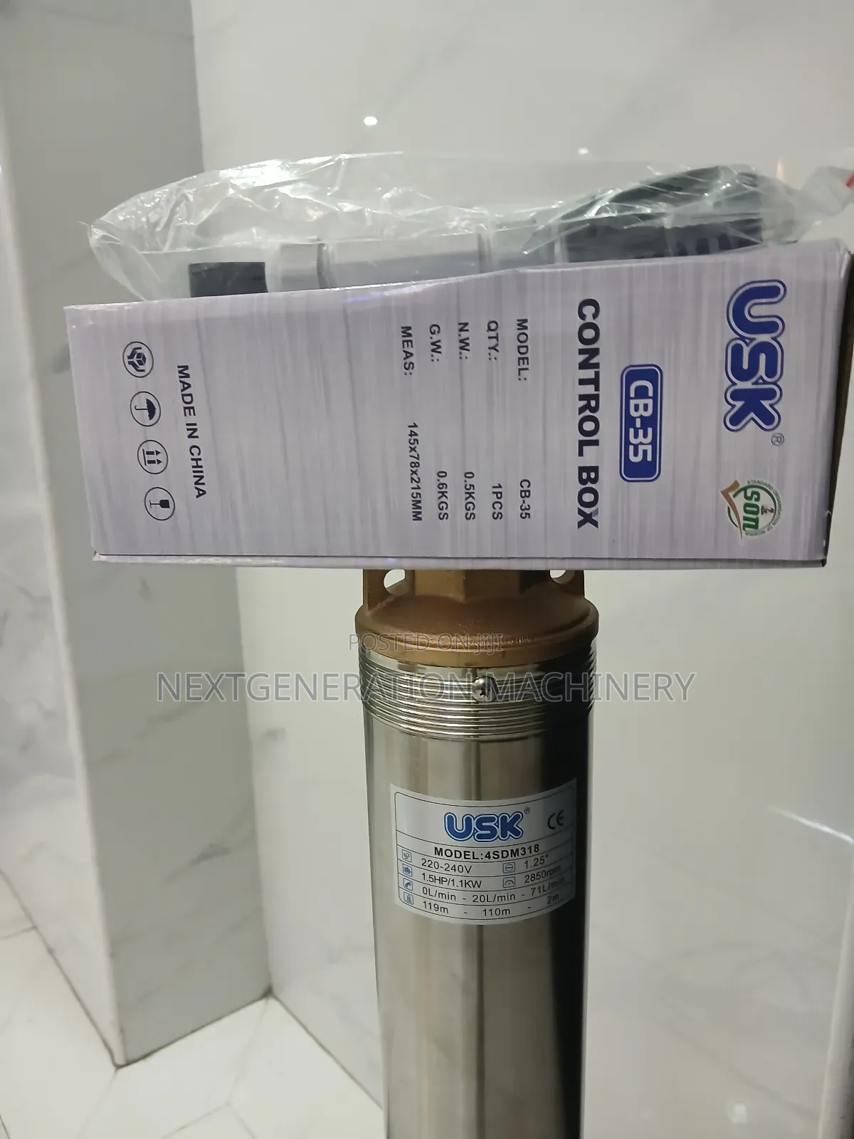 Usk Submersible Water Pump