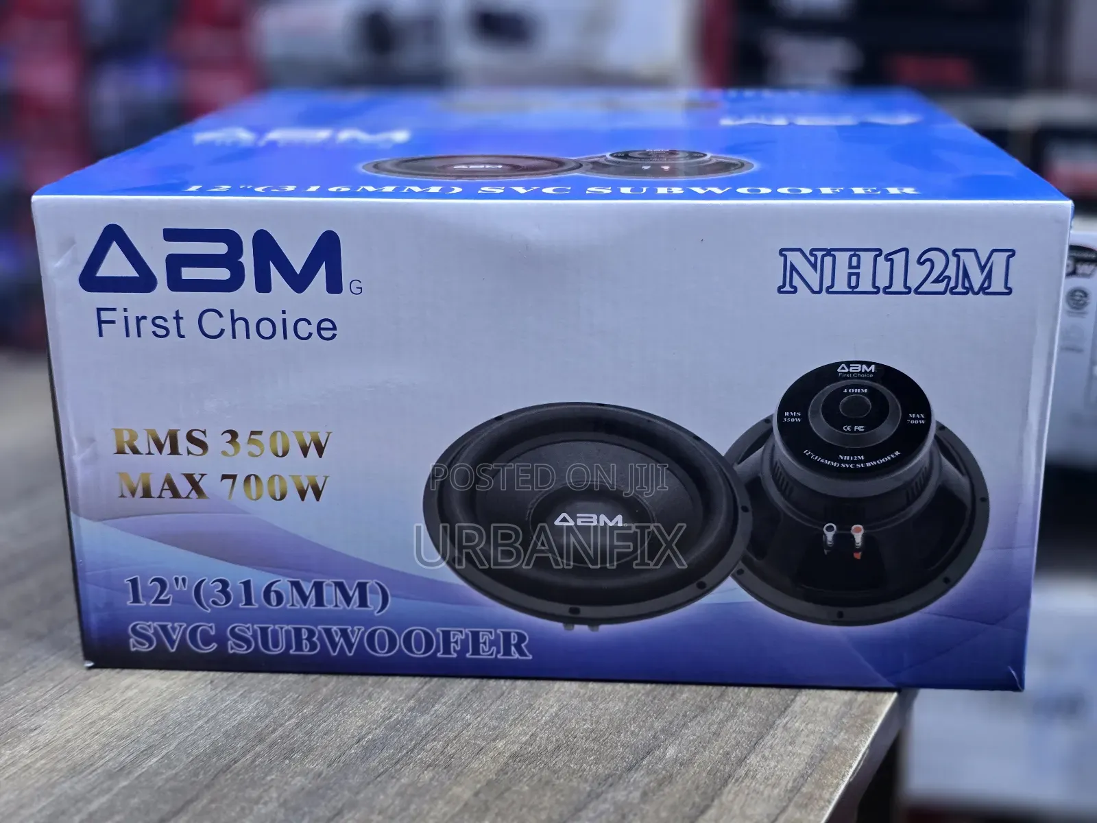 Abm Nh12m 12 Inch 700watts Powerful Bass Subwoofer