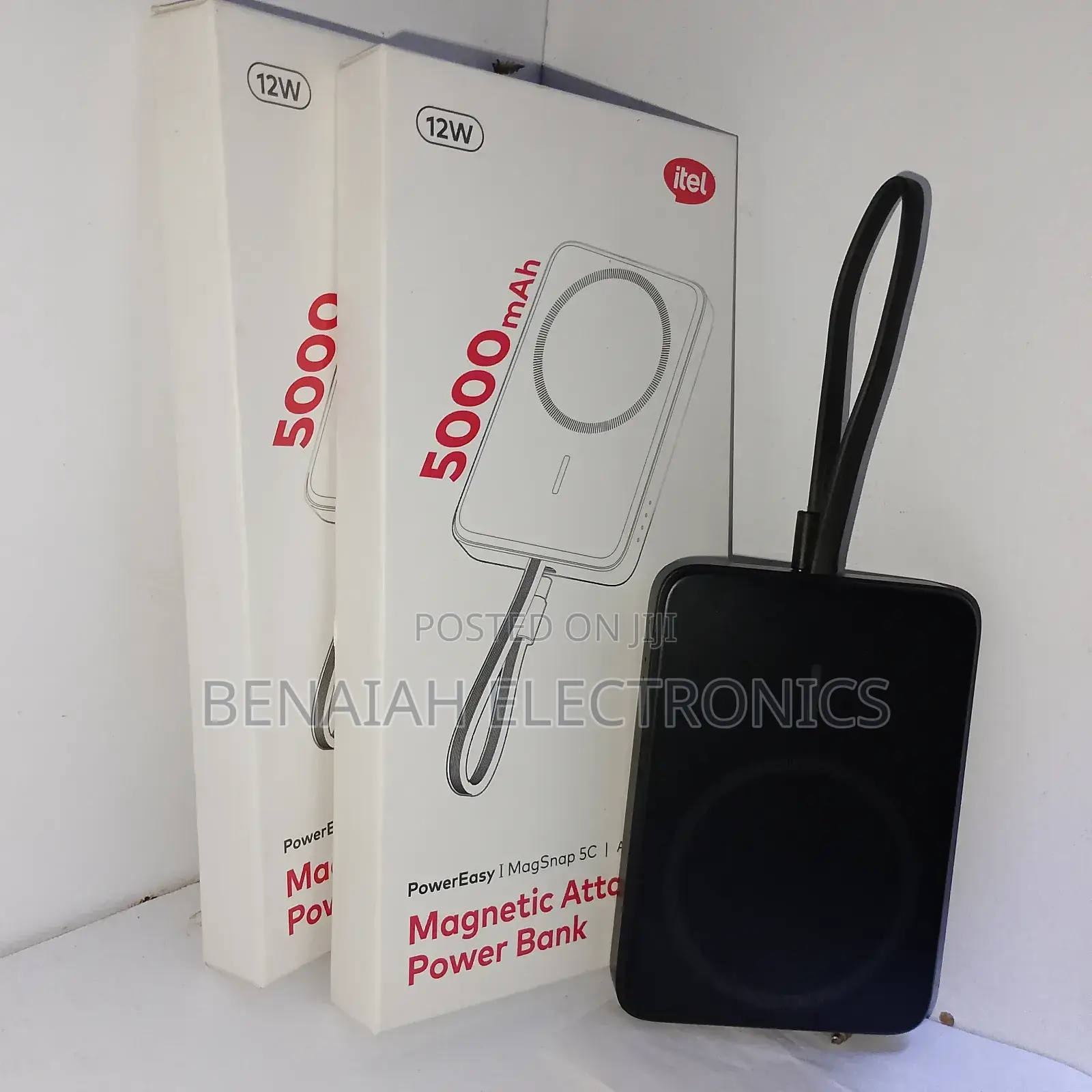 Itel Wireless Powerbank 5000 Mah With Type C Cable